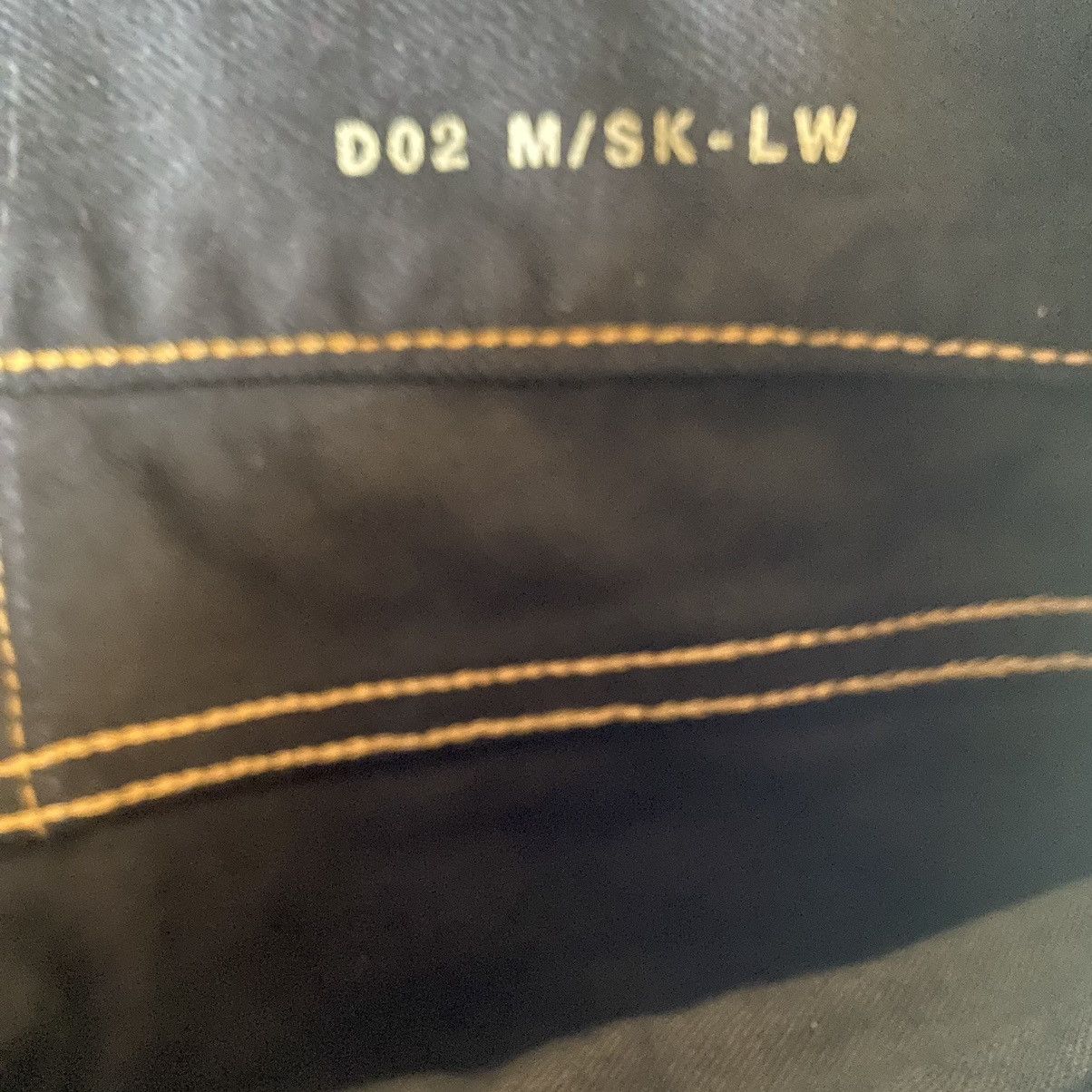 Hedi Slimane × Saint Laurent Paris SLP Trash Denim Black Chain Size US 30 / EU 46 - 7 Thumbnail