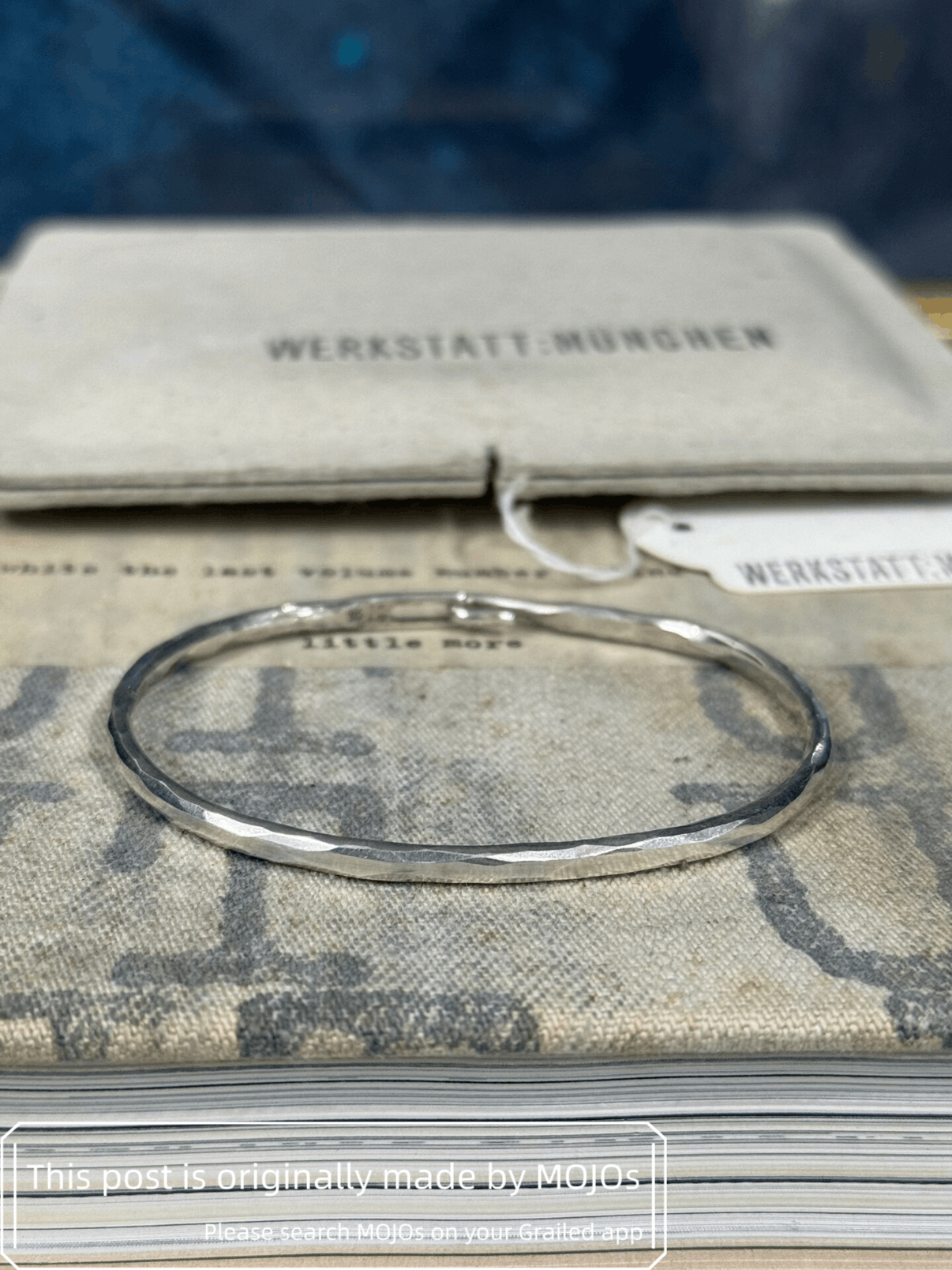 Werkstatt Munchen Sz S Werkstatt Munchen M2640 Silver 925 Bracelet mojos2 Size ONE SIZE - 2 Thumbnail