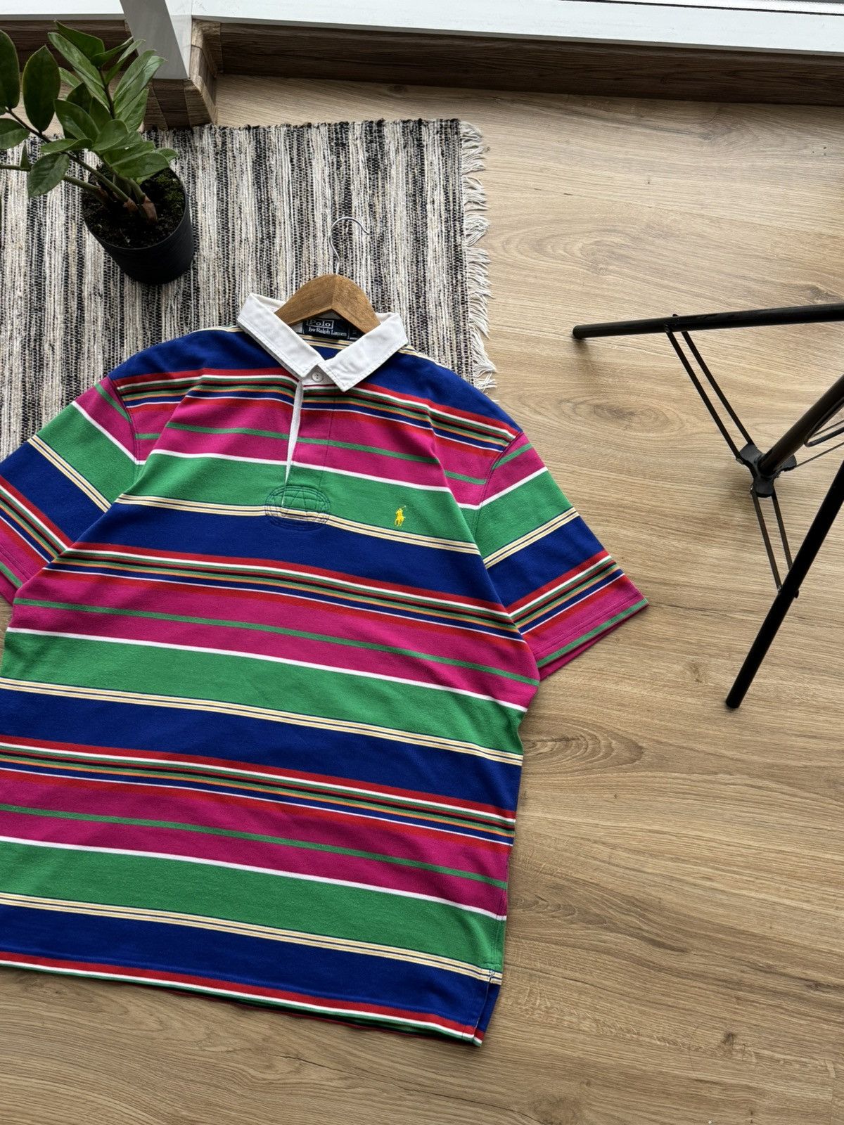 Polo Ralph Lauren Polo Ralph Lauren Vintage Rare Polo T-Shirt Size XI Men Size US XL / EU 56 / 4 - 3 Thumbnail