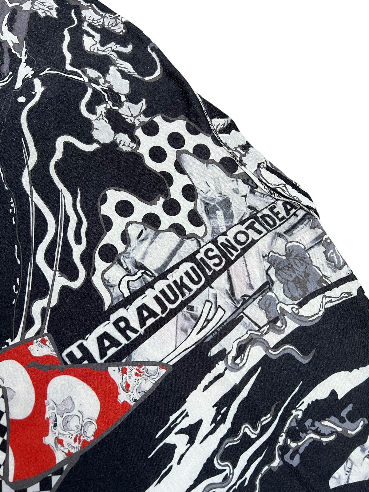 Japanese Brand ACDC RAG 🇯🇵 Harajuku Skulls Punk Kimono Size US M / EU 48-50 / 2 - 16 Thumbnail