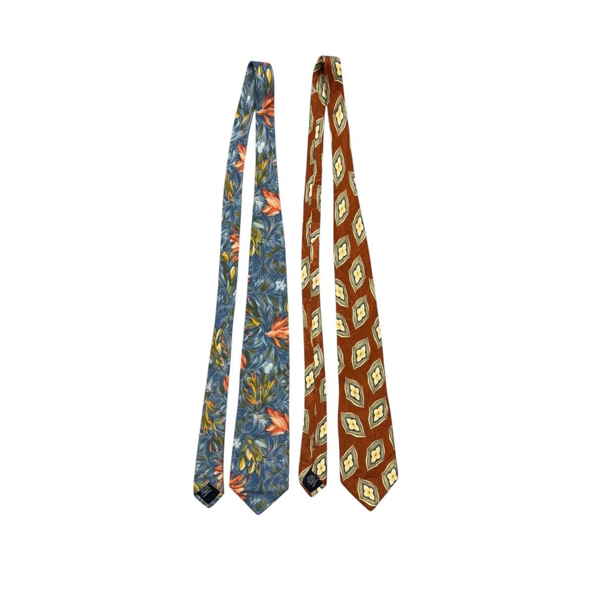 Hugo × Hugo Boss × Vintage Vintage Hugo Boss Silk Ties x2 Size ONE SIZE - 1 Thumbnail