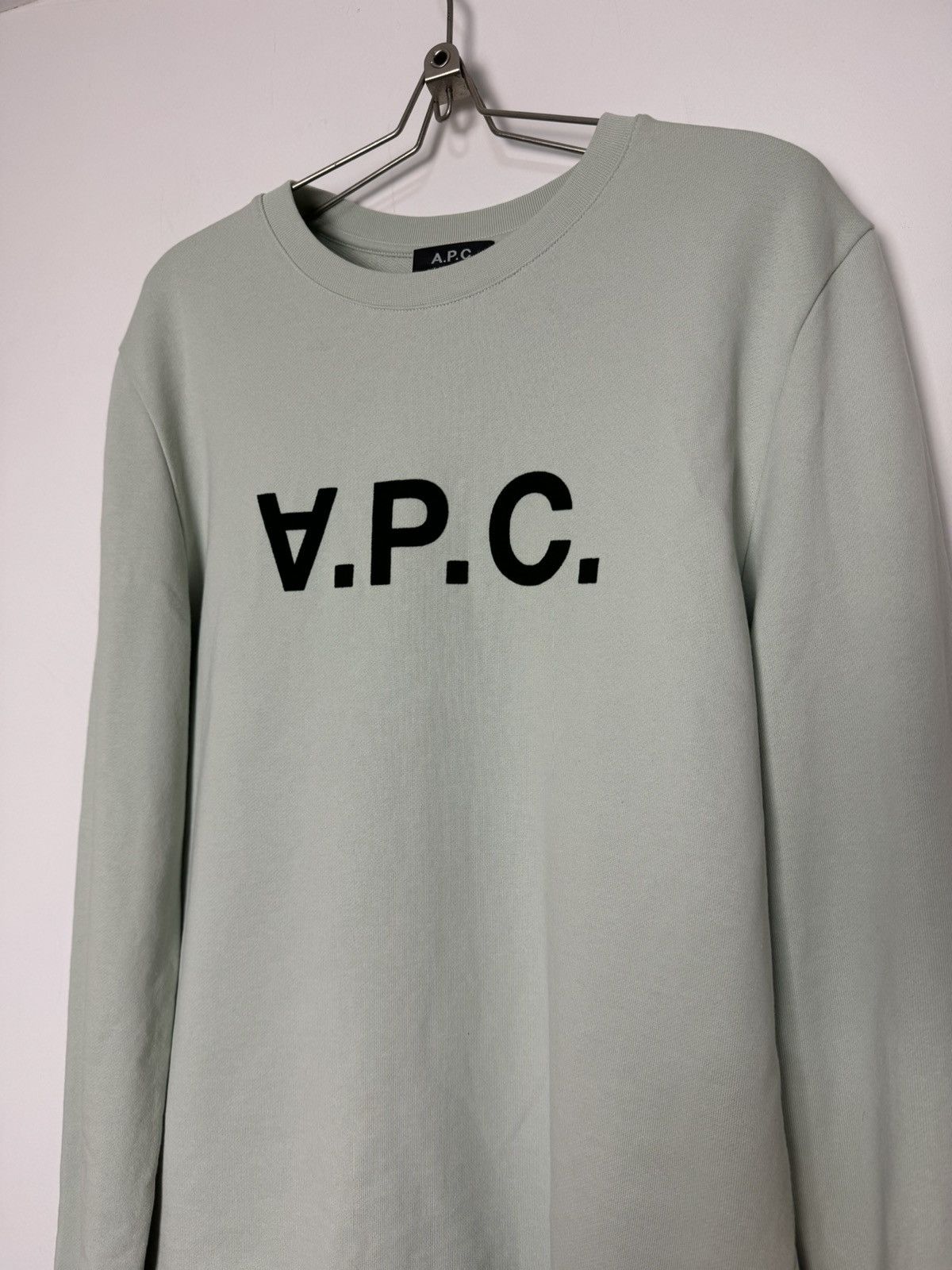 A.P.C. A.P.C logo sweatshirt luxury designer streetwear avantgarde Size US M / EU 48-50 / 2 - 9 Thumbnail