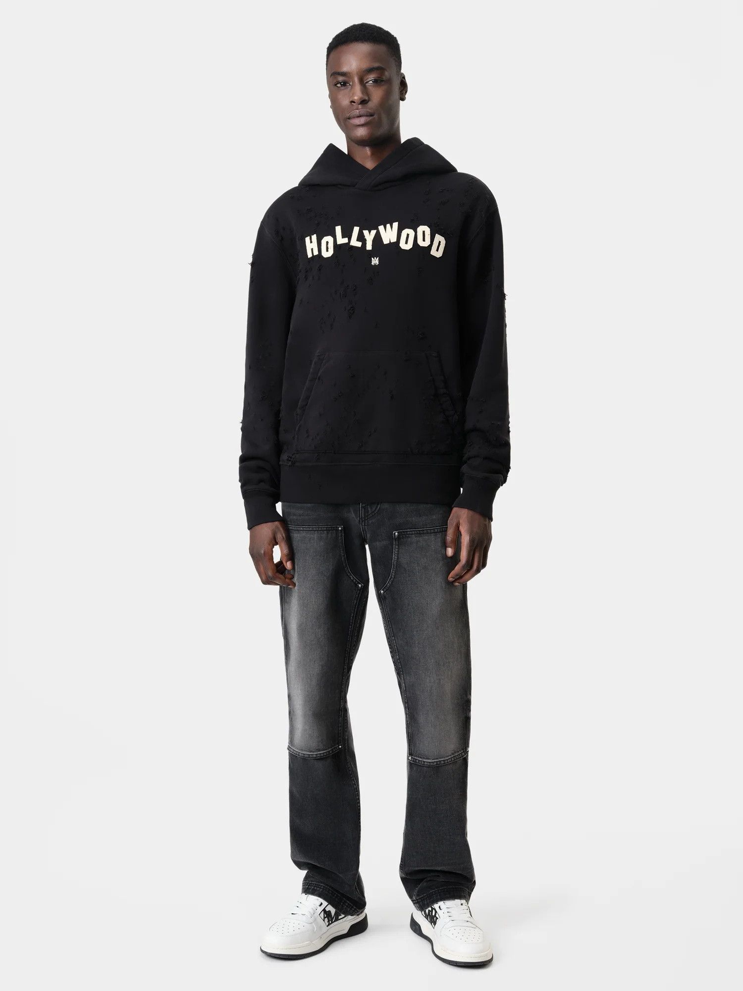 Amiri o1orln1025 Hollywood Shotgun Hoodie in Black Size US S / EU 44-46 / 1 - 2 Thumbnail