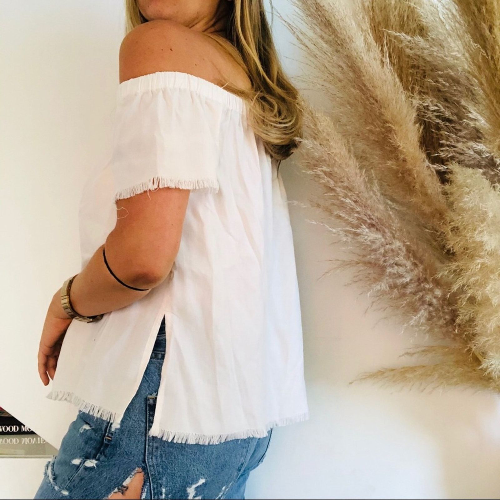 Anthropologie ANTHROPOLOGIE Cloth Stone Raw Blush Pink Top Shirt Blouse Size M / US 6-8 / IT 42-44 - 3 Thumbnail