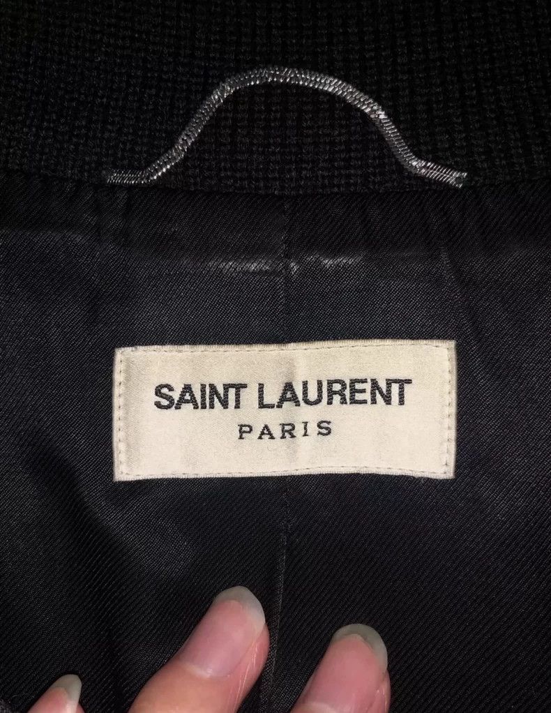 Saint Laurent Paris saint laurent paris14fw snowflake patchwork black grey Tedd Size US S / EU 44-46 / 1 - 6 Thumbnail