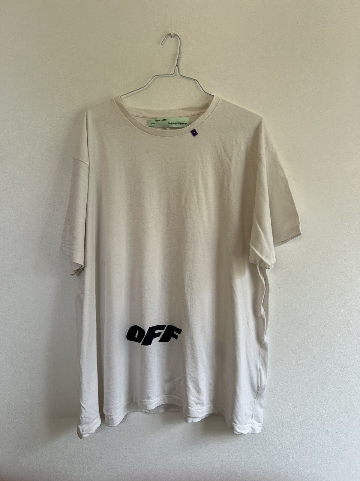 Off-White × Virgil Abloh Off white wings logo TEE Size US XL / EU 56 / 4 - 1 Thumbnail