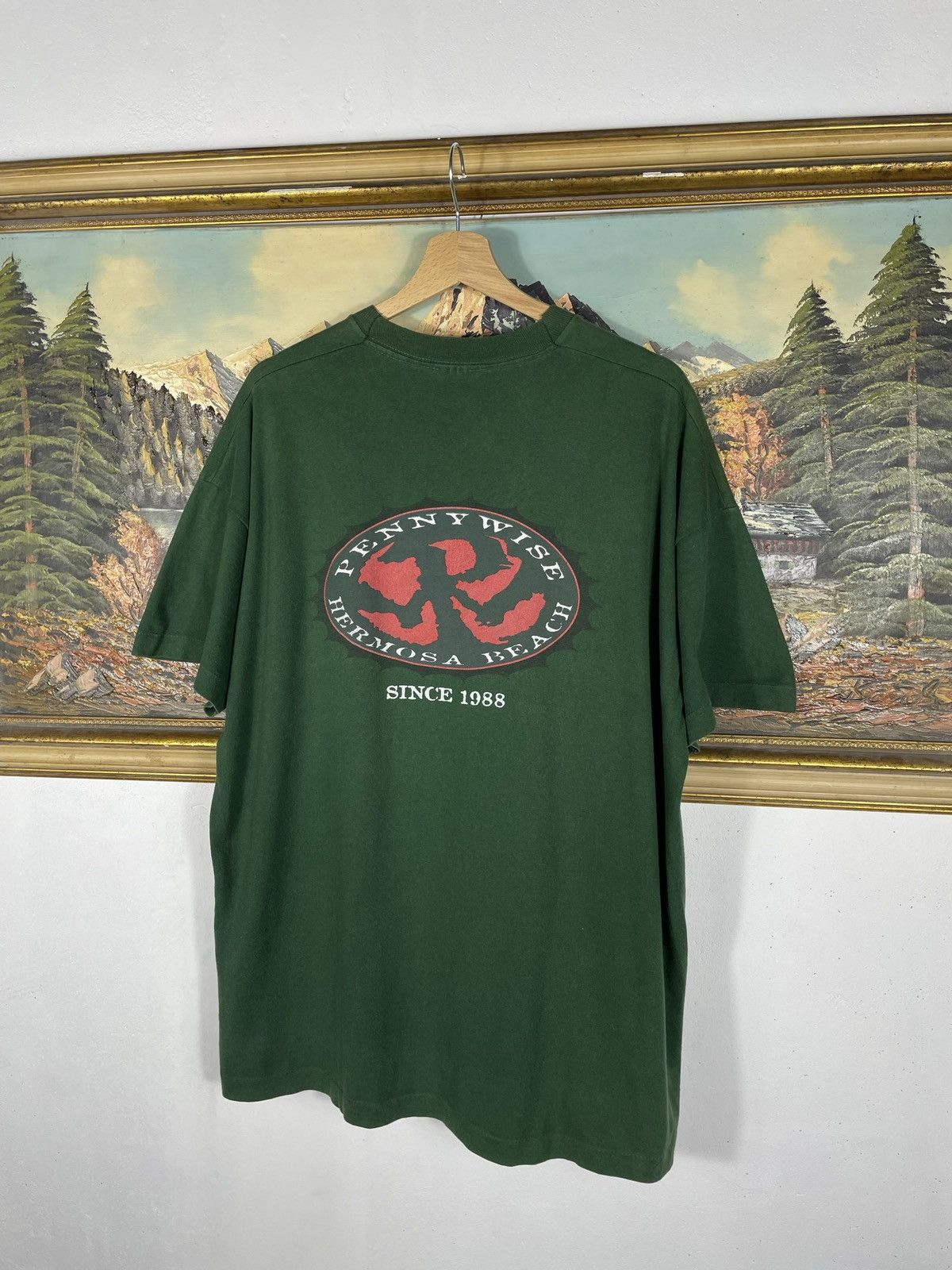 Band Tees × Vintage Vintage Pennywise Band Tee T shirt Vintage Retro 90s Size US XL / EU 56 / 4 - 2 Thumbnail