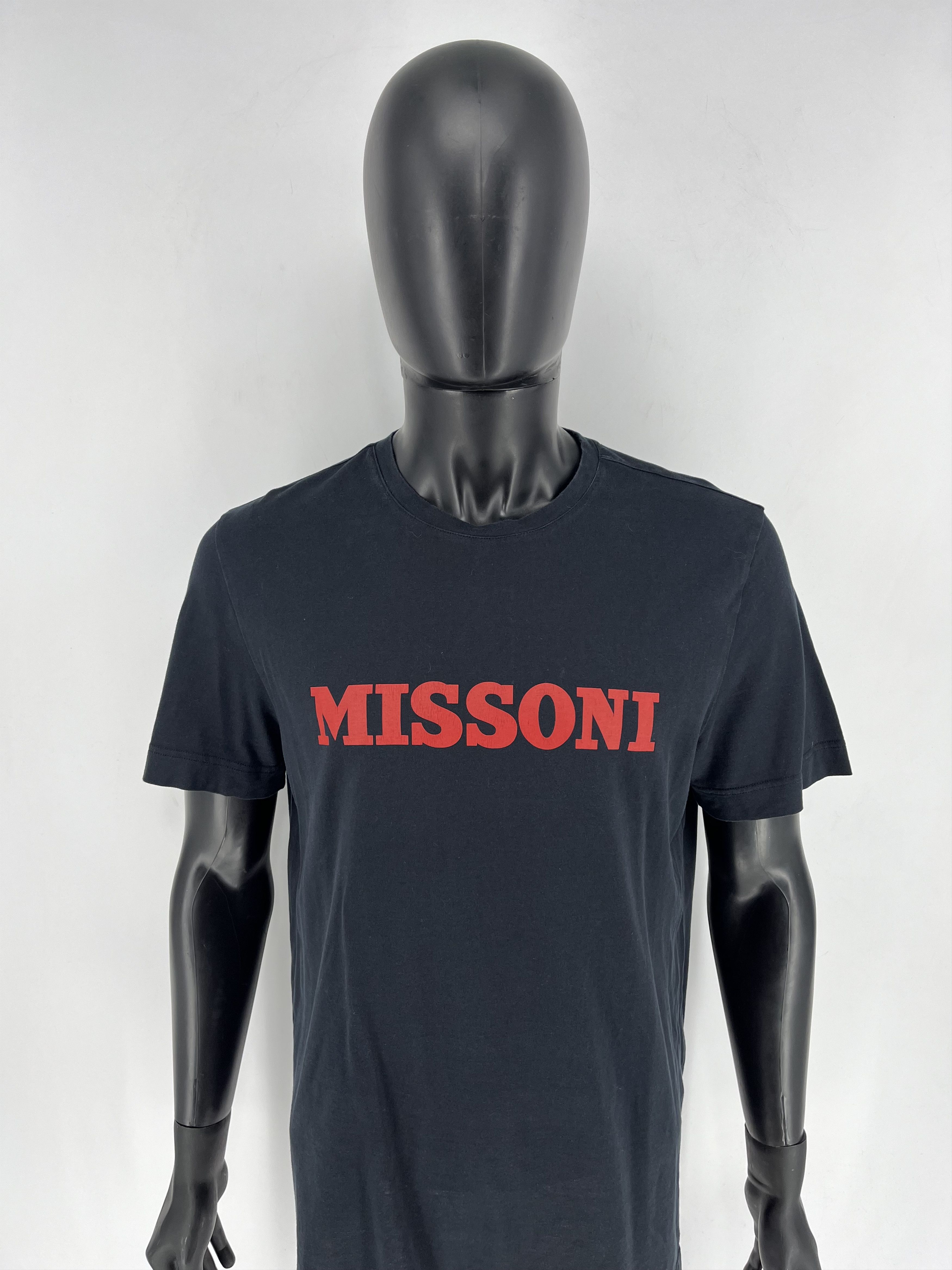 Missoni × Vintage Vintage Missoni Spellout Logo Tshirt Size N Size US M / EU 48-50 / 2 - 5 Thumbnail