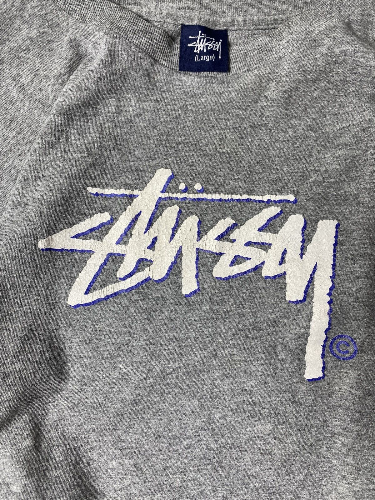 Stussy VINTAGE STUSSY STOCK LOGO LONG SLEEVE SHIRT Size US L / EU 52-54 / 3 - 2 Thumbnail