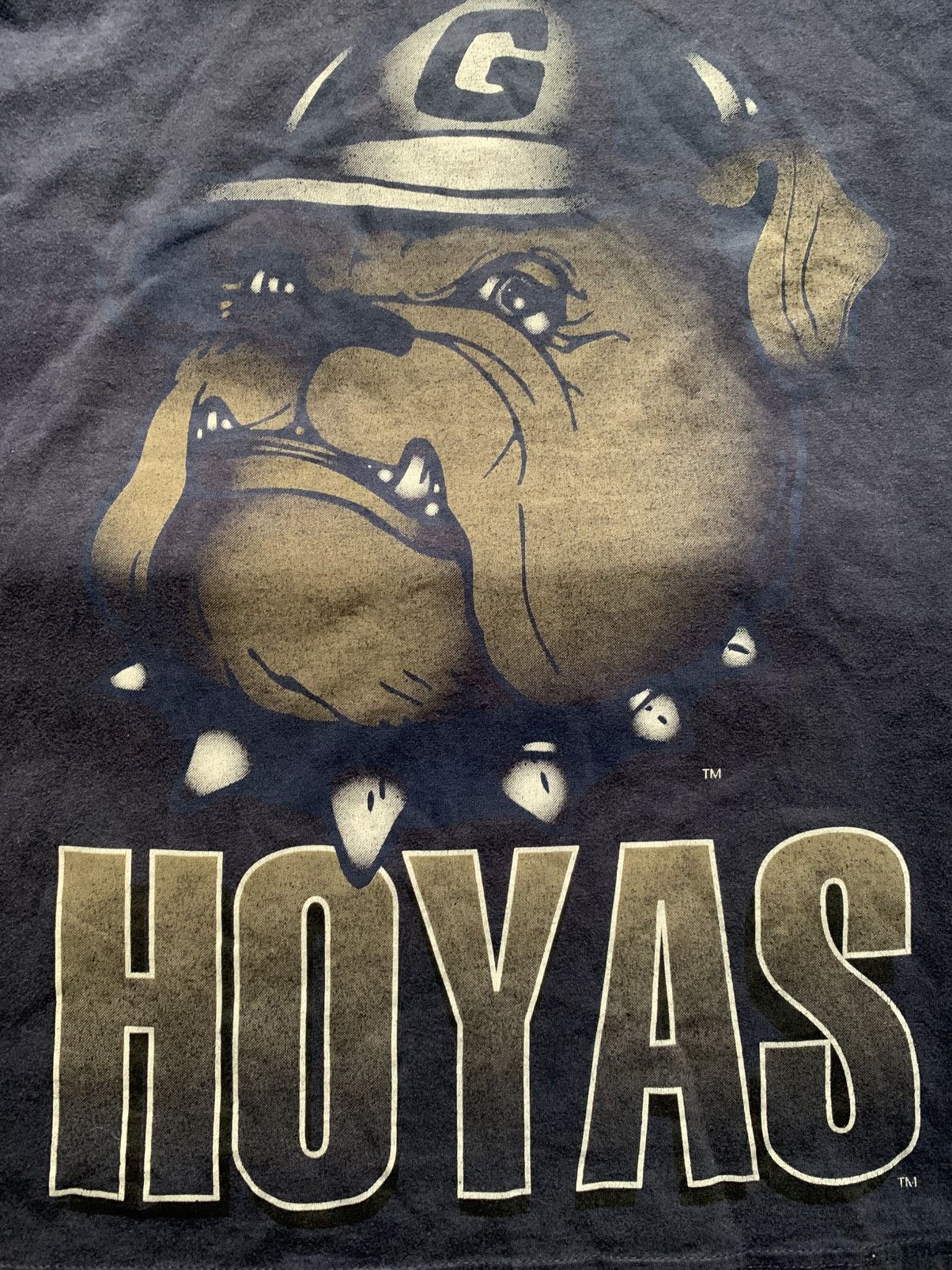 Nutmeg Georgetown hoyas vintage tshirt Size US XL / EU 56 / 4 - 6 Thumbnail