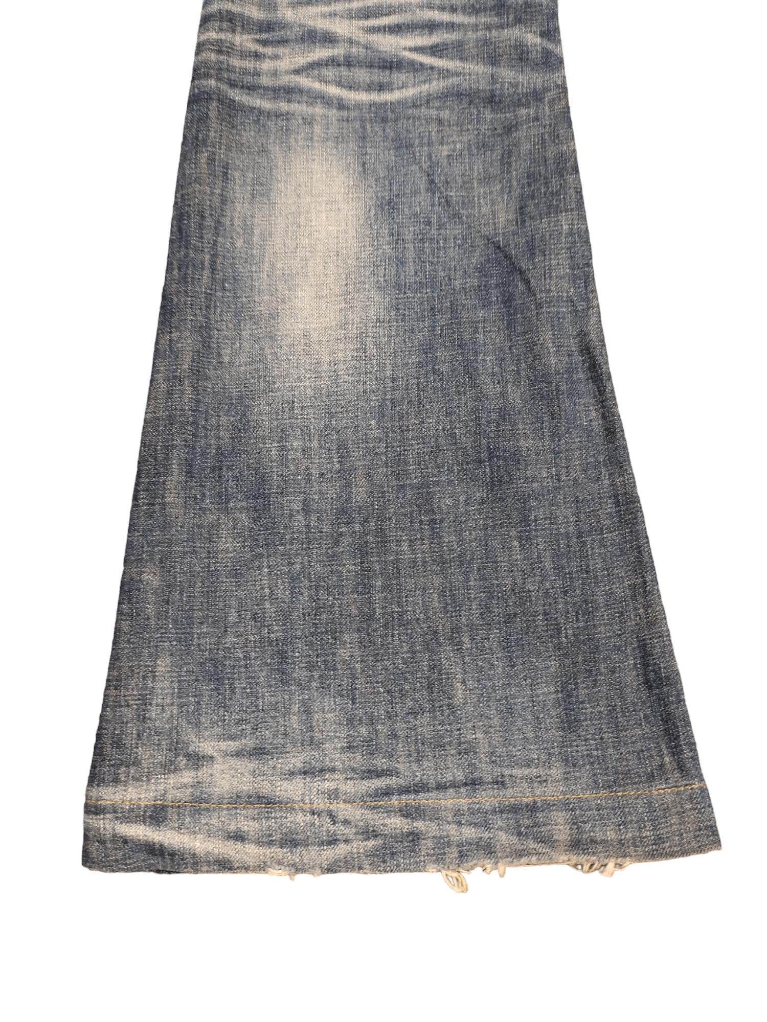 If Six Was Nine Flare Jeans Lolita Clawmark Distressed Denim Boot Cut Size US 27 - 13 Thumbnail