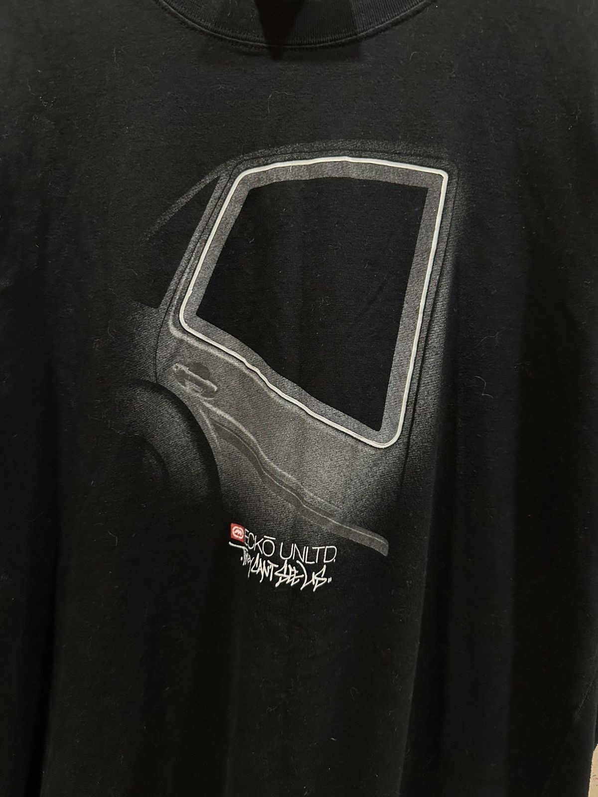 Ecko Unltd. VERY RARE ! Ecko Unltd Y2K Big Logo t-shirt Size US XXL / EU 58 / 5 - 3 Thumbnail