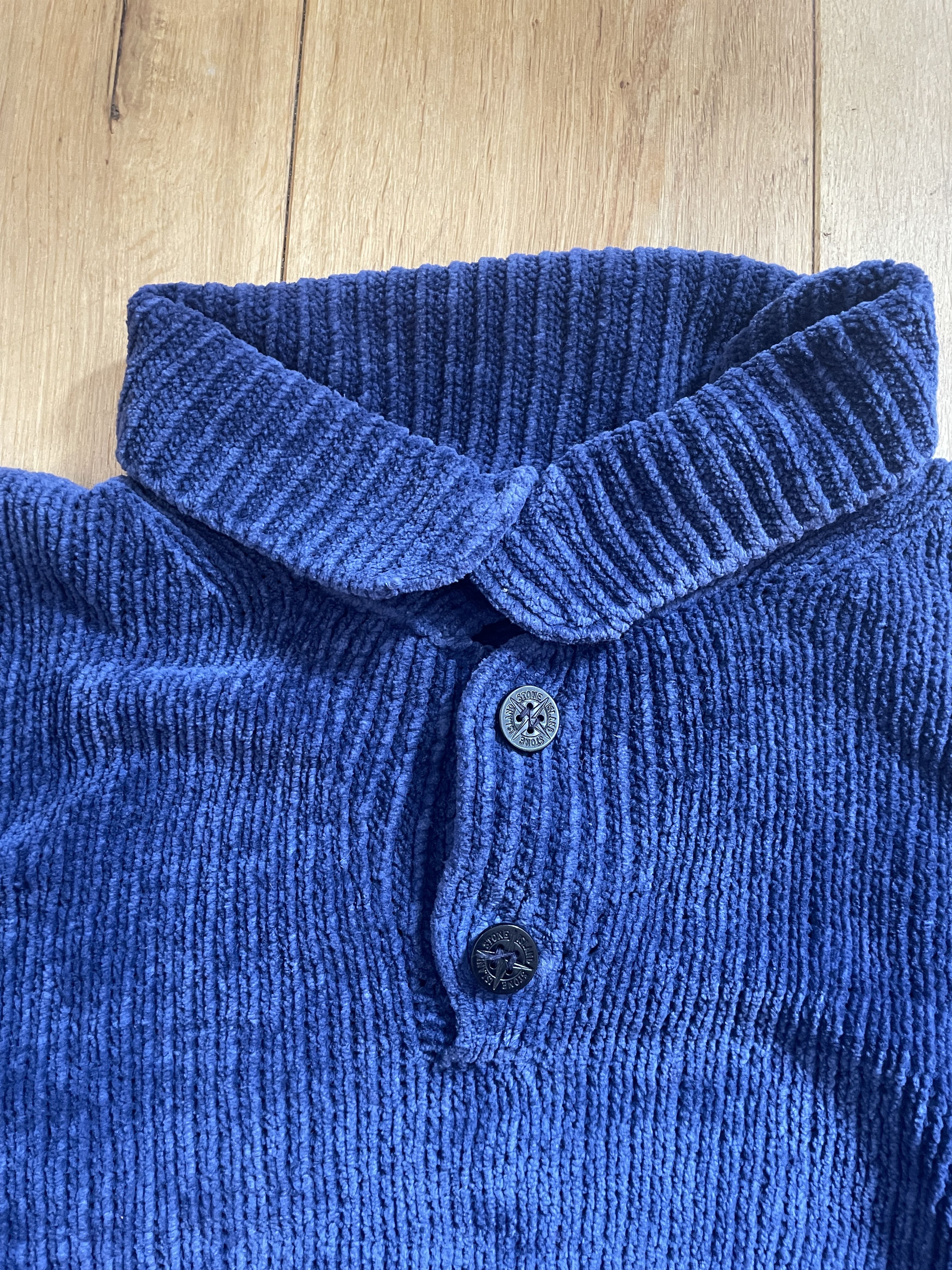 Massimo Osti Stone Island vintage sweater, green label. Size US XL / EU 56 / 4 - 2 Thumbnail