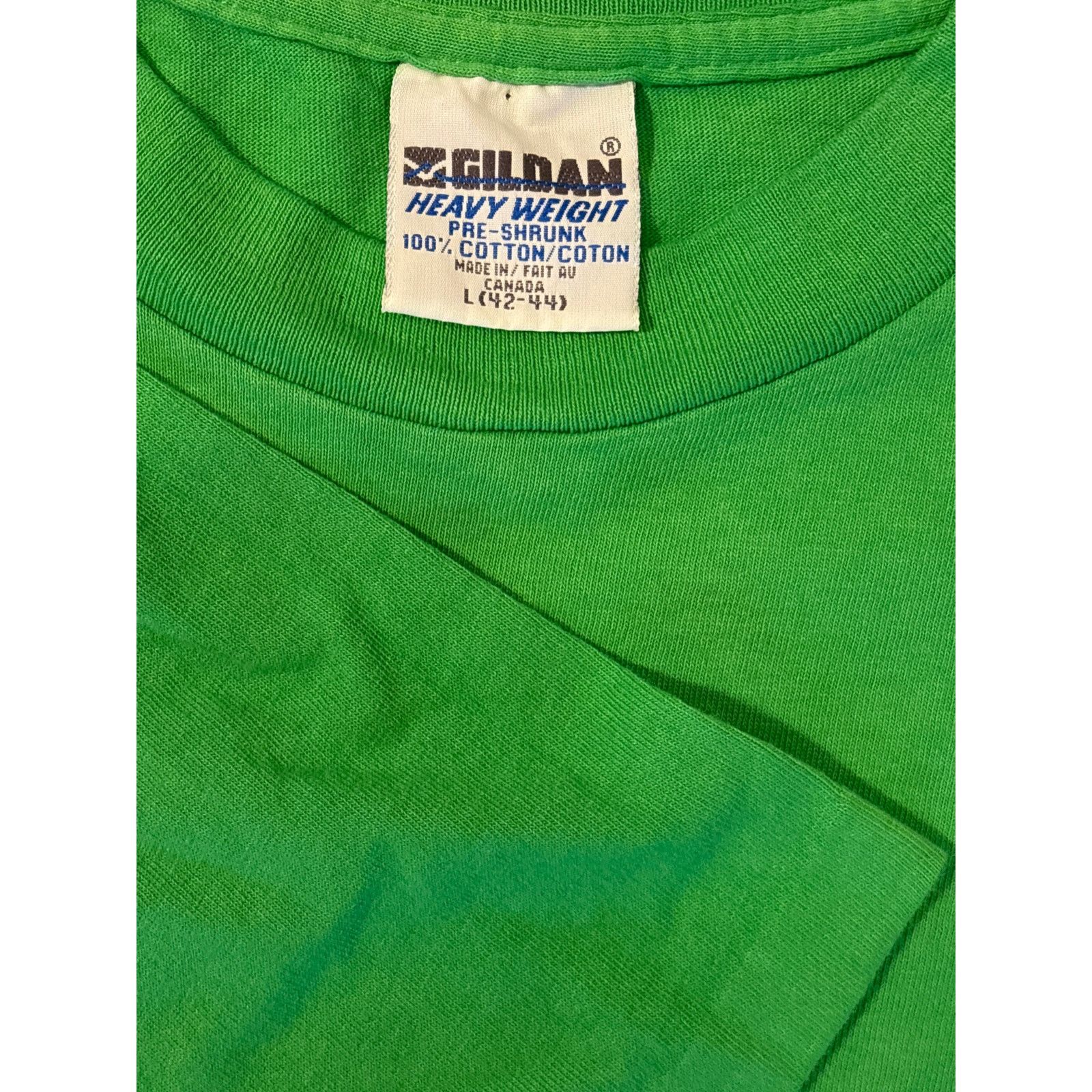 Gildan Vintage Microsoft Windows 95 neon green single stitch Size US L / EU 52-54 / 3 - 2 Thumbnail