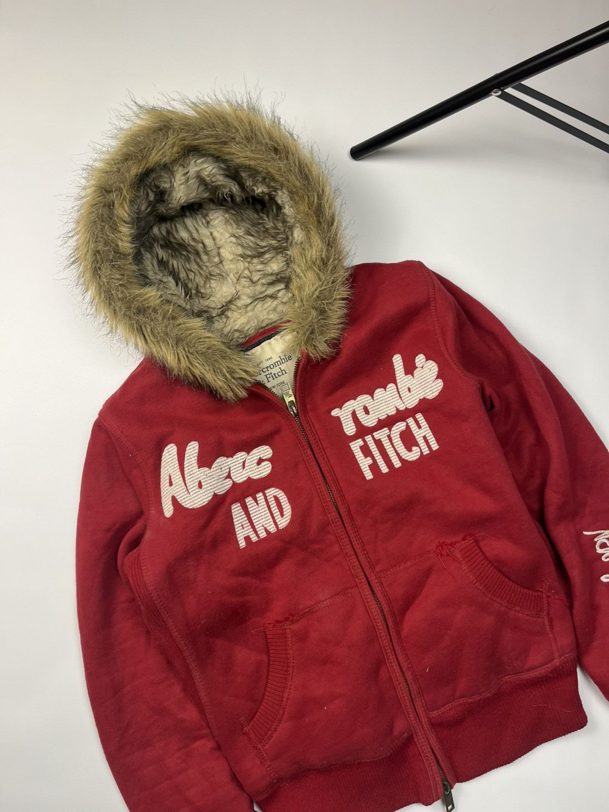 If Six Was Nine Abercrombie faux fur hoodie ifsixwasnine lgb style Size US S / EU 44-46 / 1 - 3 Thumbnail
