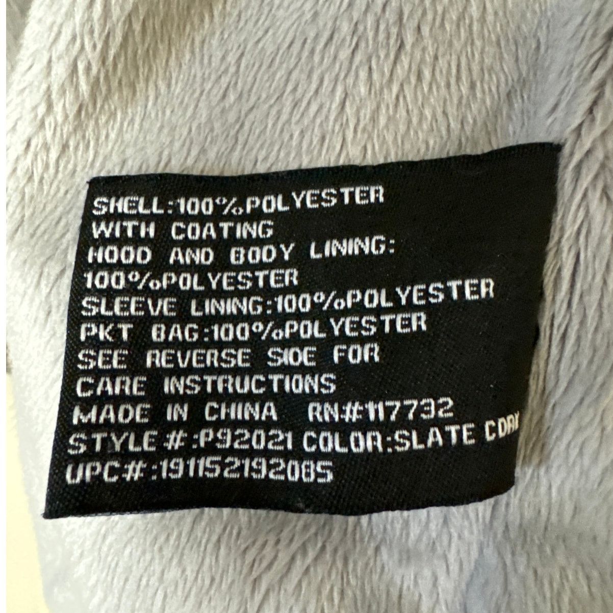 Other ZeroXposur Large Heather Gray Fleece Lined Jacket Hooded Size L / US 10 / IT 46 - 8 Thumbnail