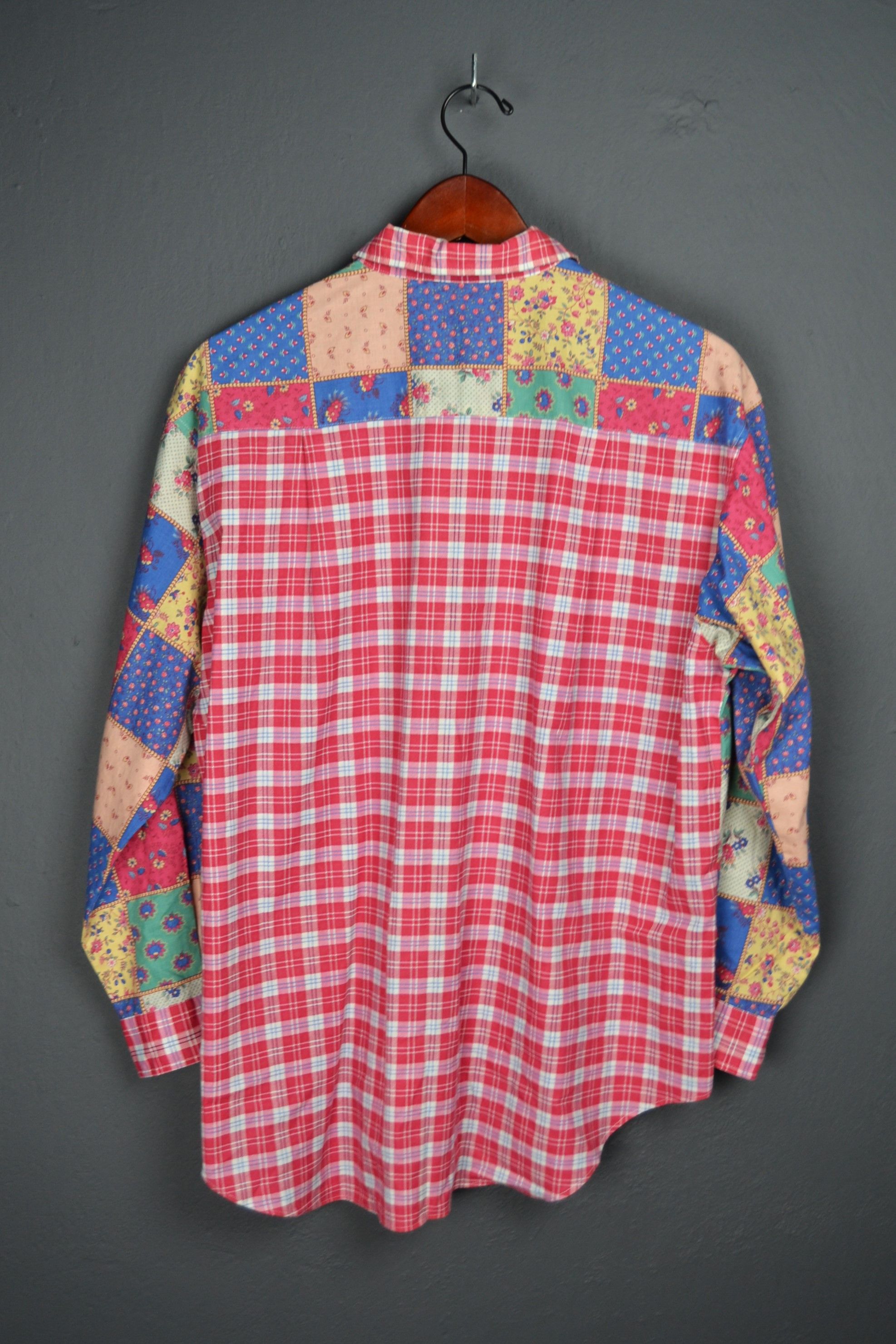 Other Transposition Japan Concord Patchwork Women Shirt 9 XXL Size XXL / US 16-18 / IT 52-54 - 3 Thumbnail