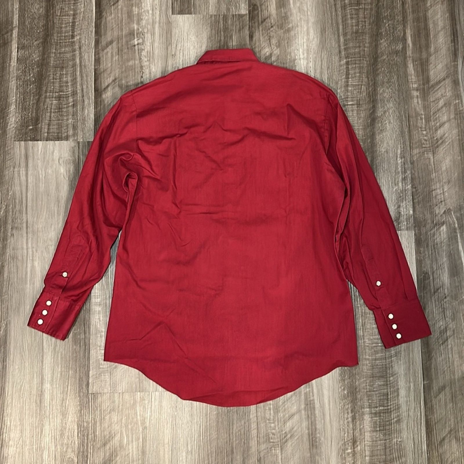 Other Sheplers Vintage Western Fit Pearl Snap - 15.5 33 (M) Size US M / EU 48-50 / 2 - 3 Thumbnail