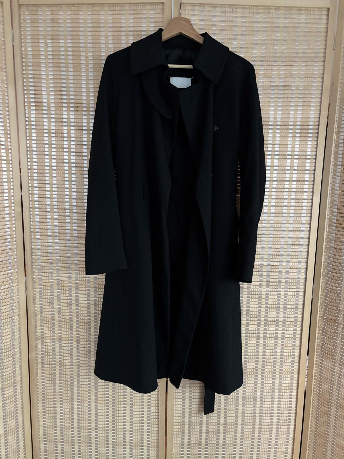 Other Maison Martin Margiela Vintage 2007 Black Wool Coat Size S Size S / US 4 / IT 40 - 1 Thumbnail