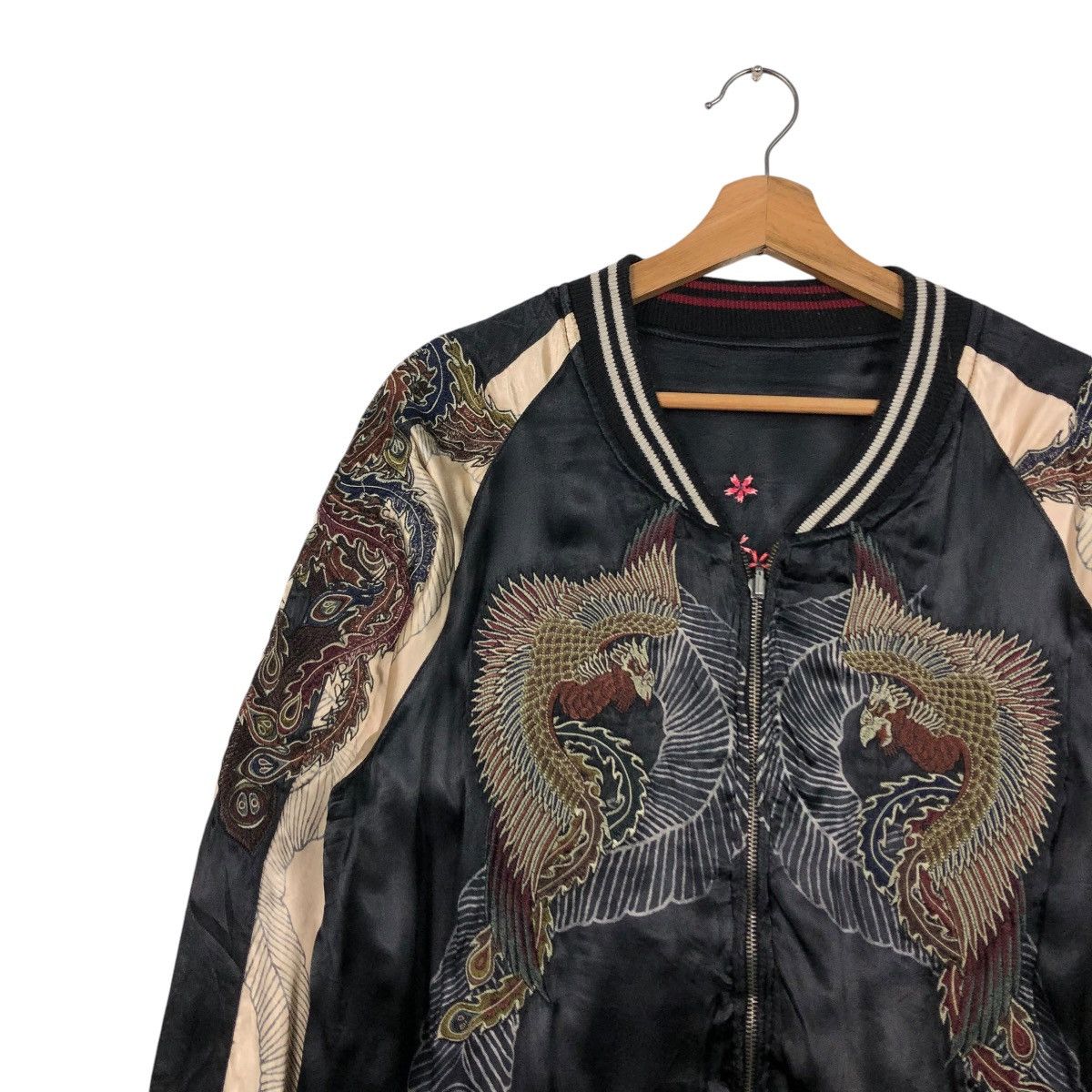 Japanese Brand 🔥VINTAGE REVERSIBLE JACKET SUKAJAN SOVEINER EMBROIDERRED Size US M / EU 48-50 / 2 - 9 Thumbnail