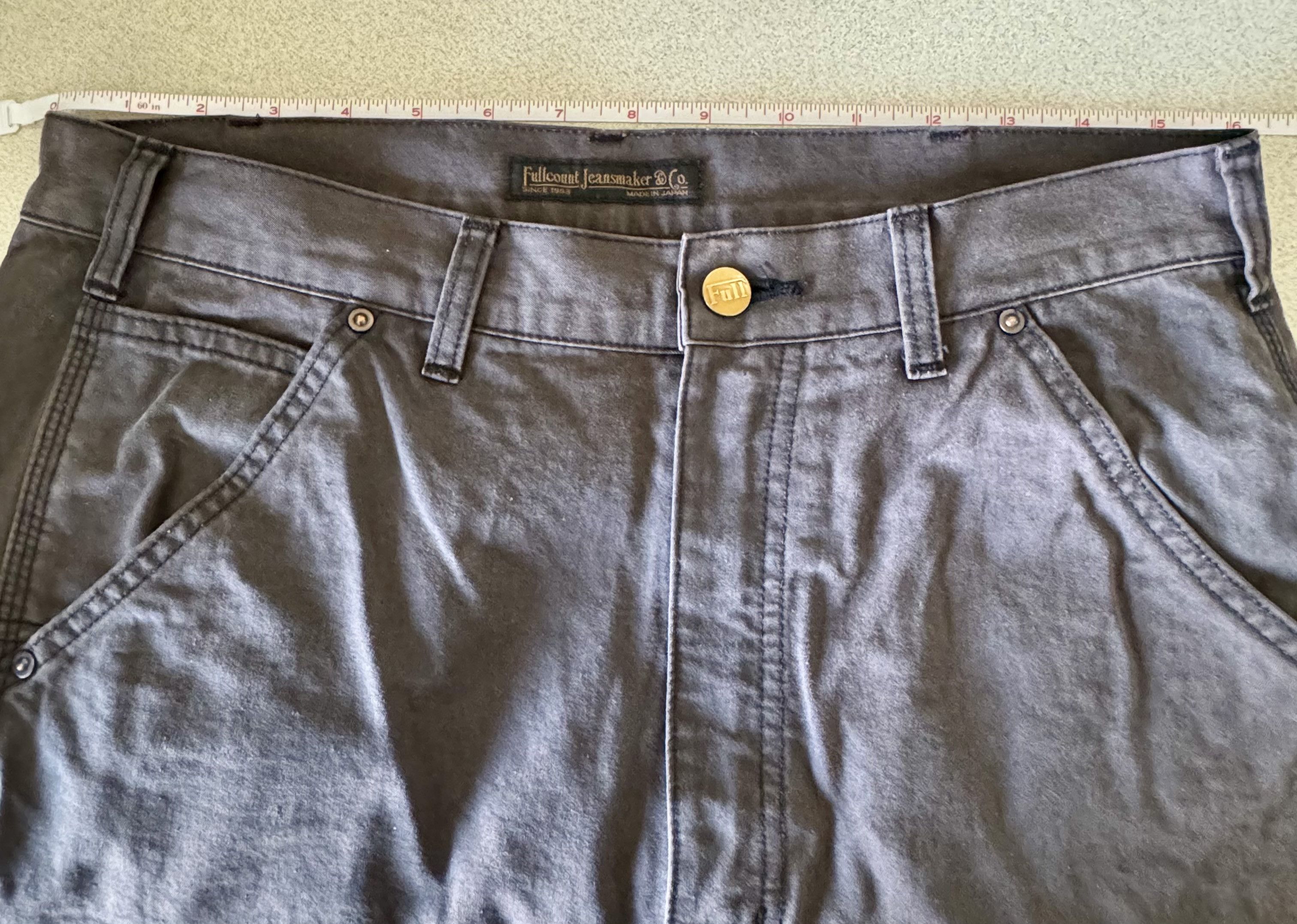 Full Count & Co. Fullcount Double Knee Shorts Size US 32 / EU 48 - 3 Thumbnail