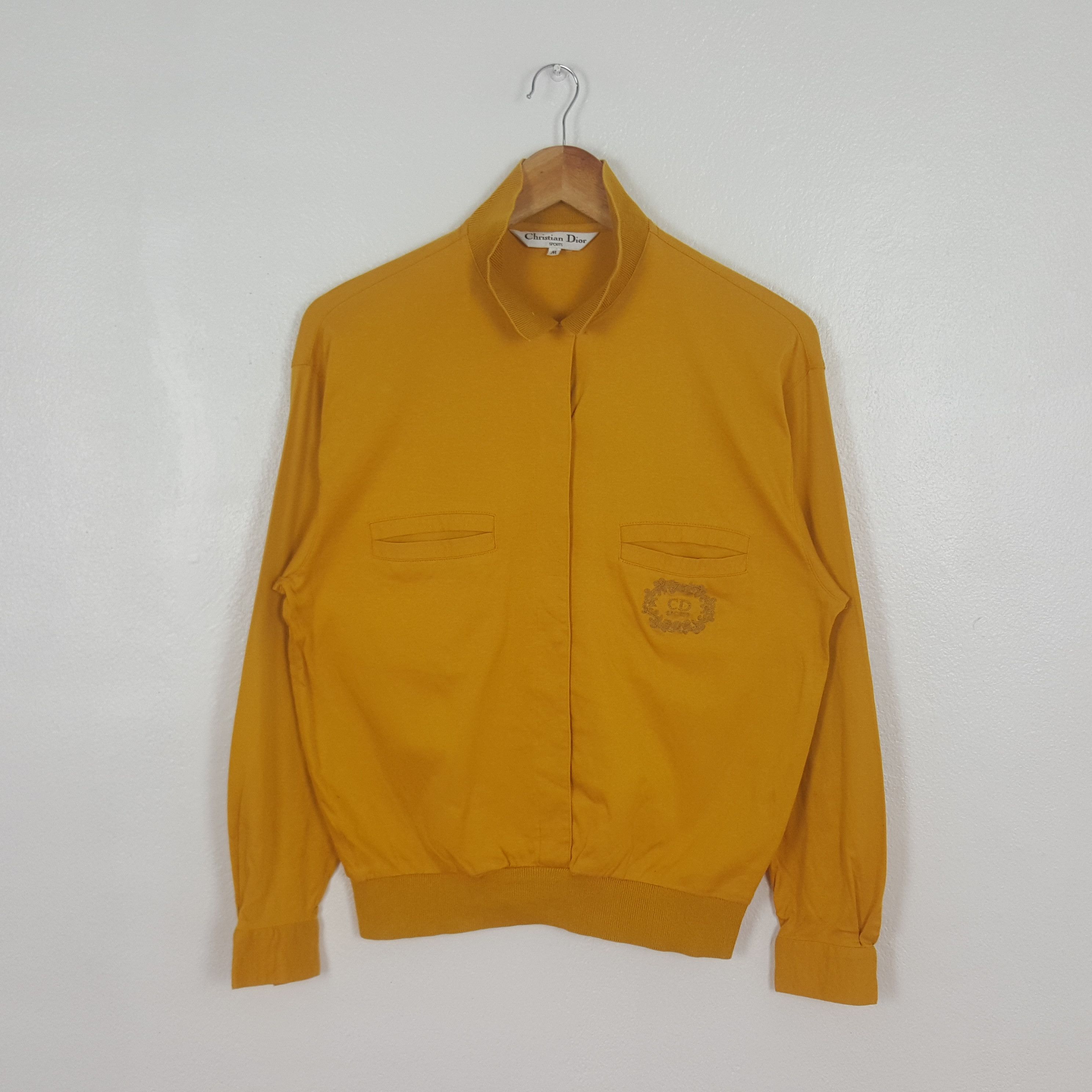Christian Dior Monsieur Vintage Christian Dior Designer Collar Sweatshirt C312N72 Size US M / EU 48-50 / 2 - 1 Thumbnail