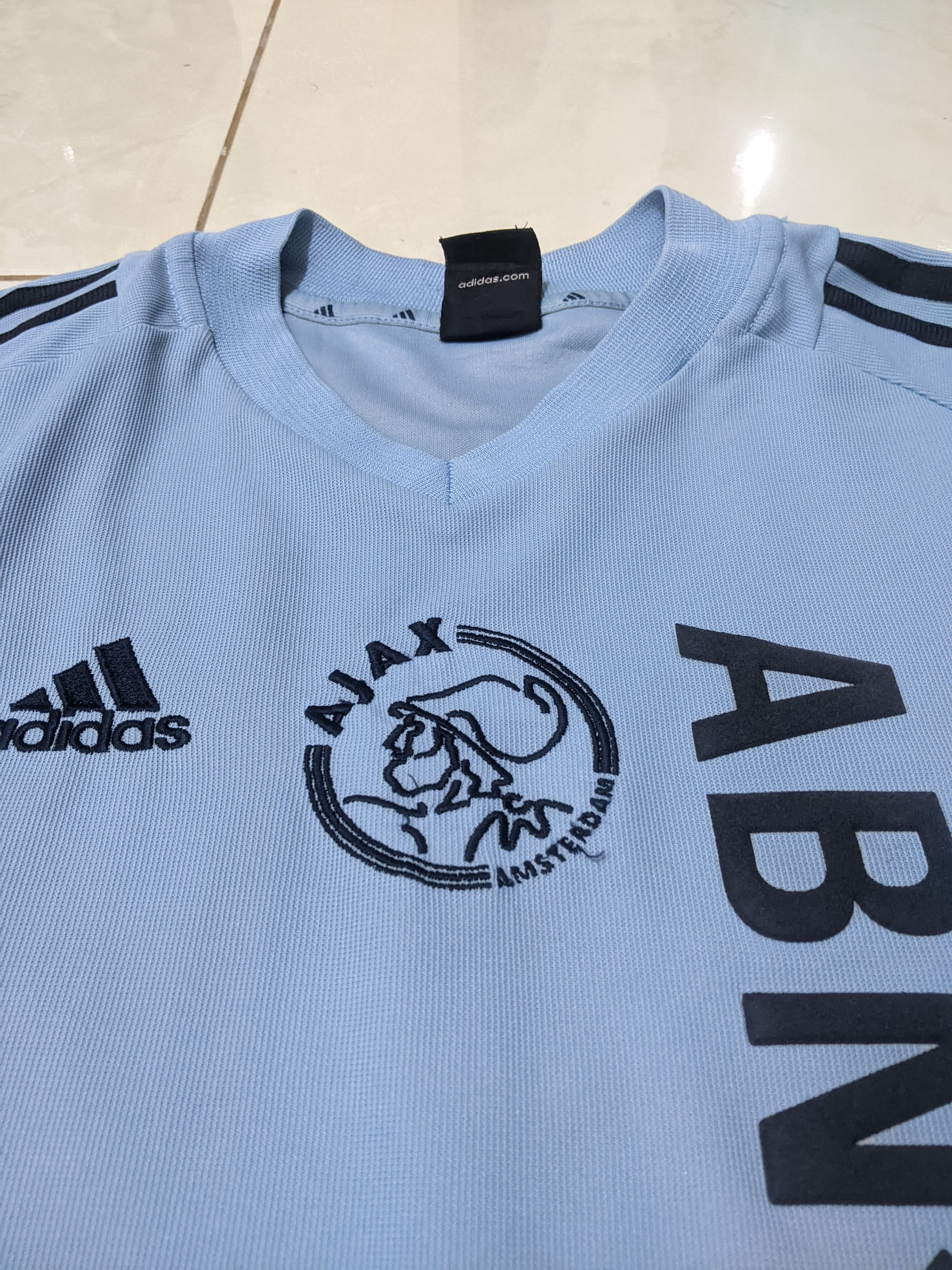Adidas Ajax Amsterdam 2002 away Ibrahimovic Jersey football shirt Size US L / EU 52-54 / 3 - 4 Thumbnail