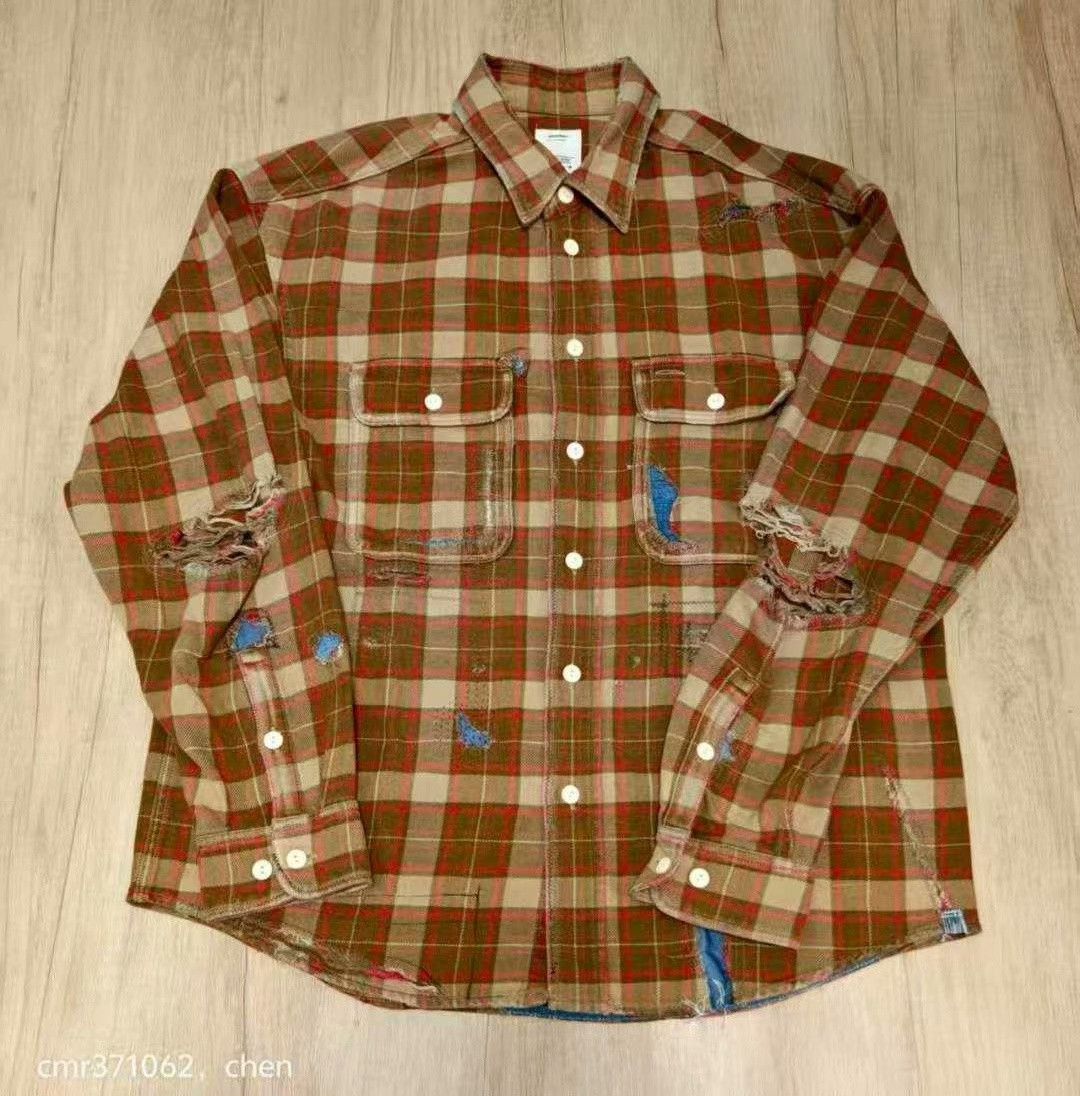 Visvim VISVIM 20AW Lumber Check L/S Shirt Size US XXS / EU 40 - 1 Thumbnail