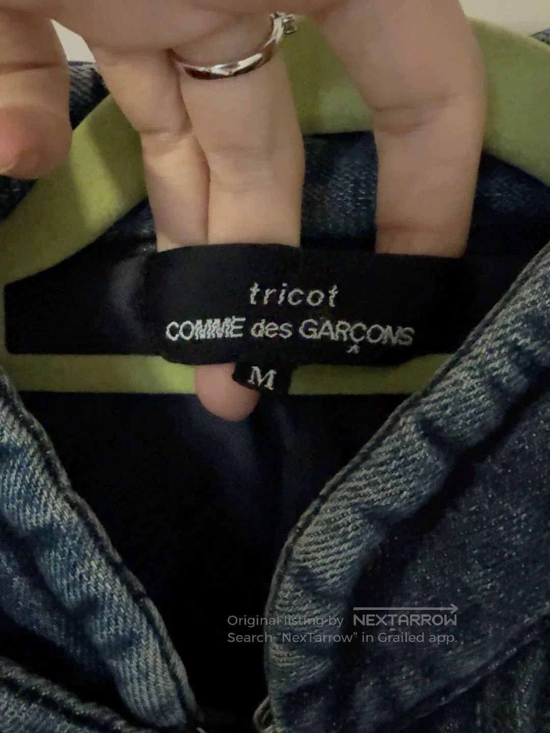 Comme des Garcons Comme des Garcons Double Silver Button Denim Coat . Size US M / EU 48-50 / 2 - 2 Thumbnail