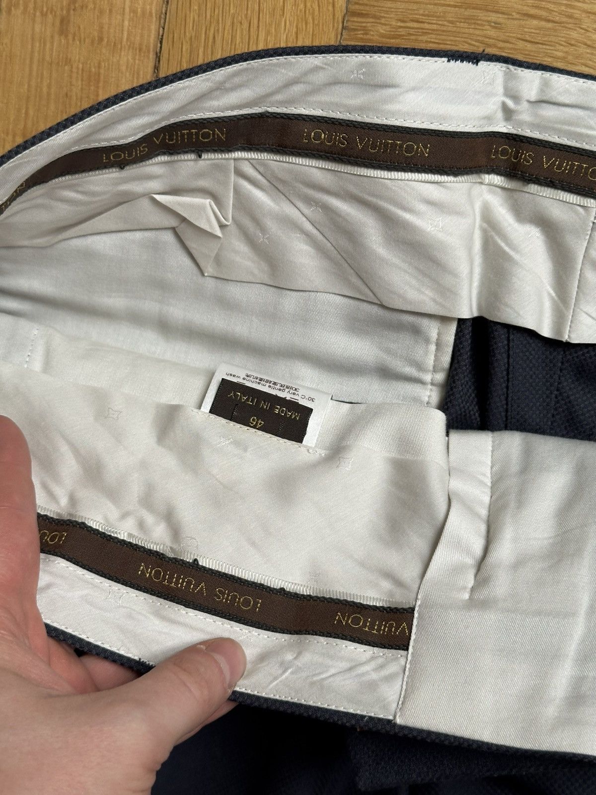 Louis Vuitton Louis Vuitton Vintage Luxury Mens Classic Pants Size US 36 / EU 52 - 10 Thumbnail