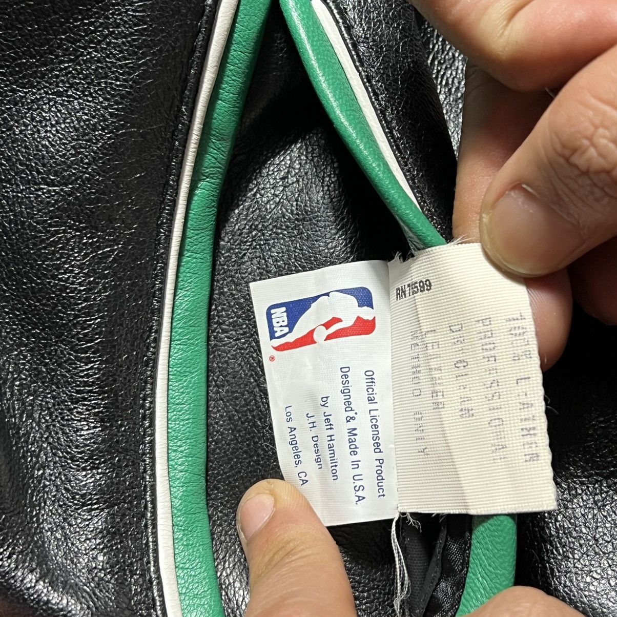 JH Design × Jeff Hamilton × NBA Jeff Hamilton Celtics Leather Jacket (NBA) Size US M / EU 48-50 / 2 - 5 Thumbnail