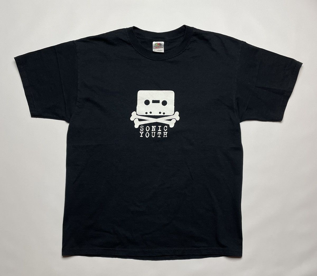 Band Tees Vintage 90s-00s Sonic Youth two side Cassette Tape Skull tee Size US L / EU 52-54 / 3 - 1 Thumbnail