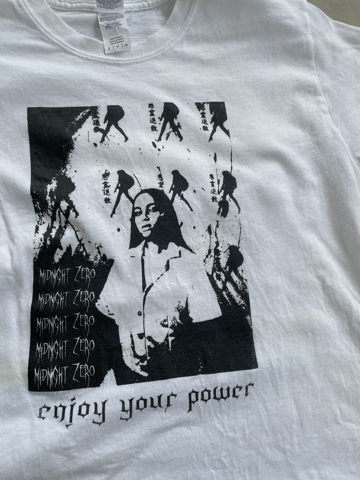 Band Tees DEW RETREATS MIDNIGHT ZERO ENJOY YOUR POWER TEE Size US S / EU 44-46 / 1 - 2 Thumbnail