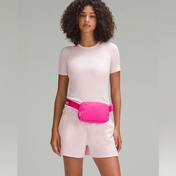 Lululemon Lululemon Athletica Belt Bag, Everywhere { Sonic Pink } Size ONE SIZE - 3 Thumbnail