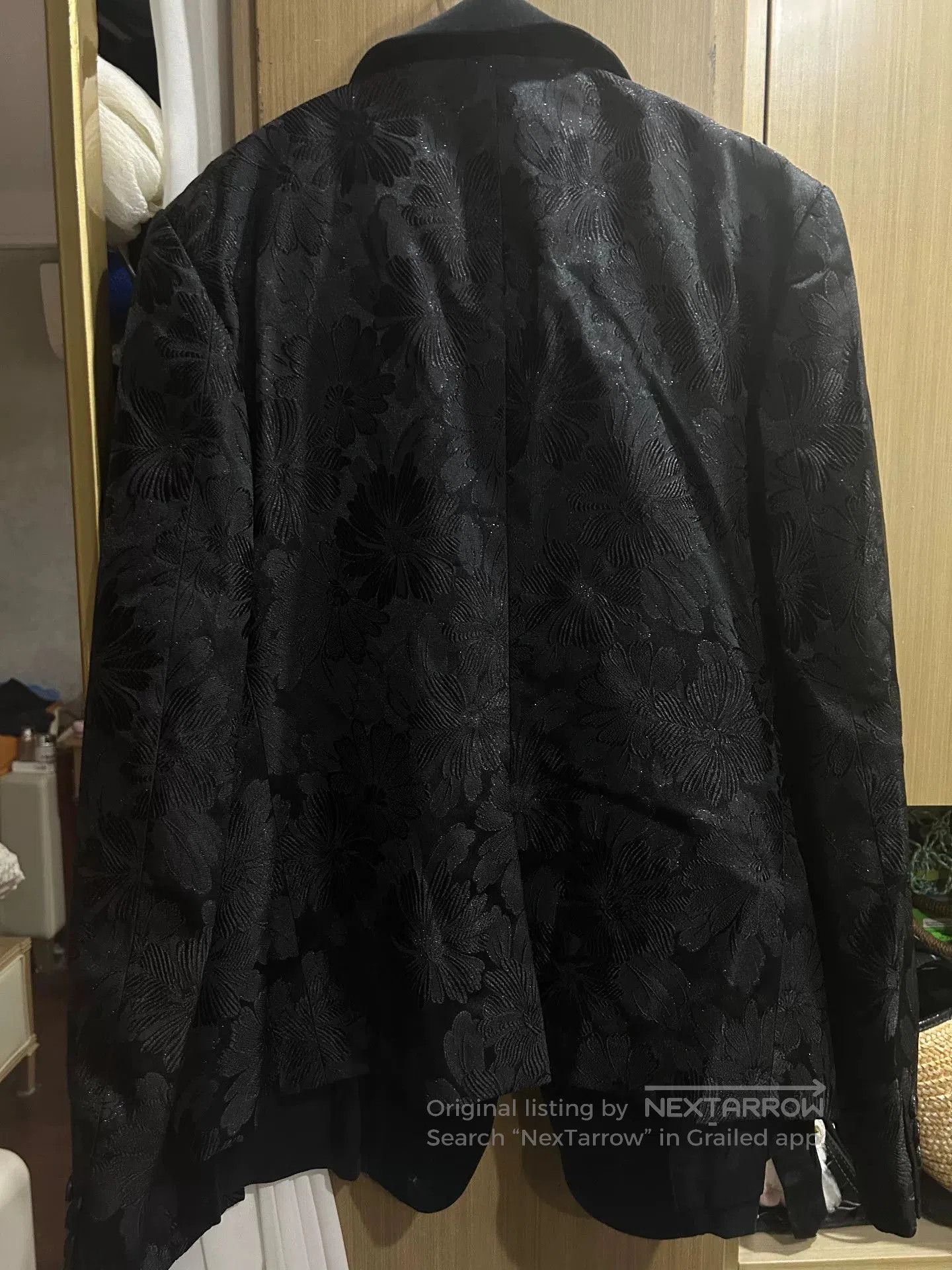 CDG COMCOM Bow Detail Blazer Coat.