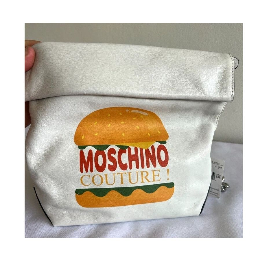 Moschino SS22 Moschino Couture Jeremy Scott The Diner Bag Hamburger Size ONE SIZE - 6 Thumbnail