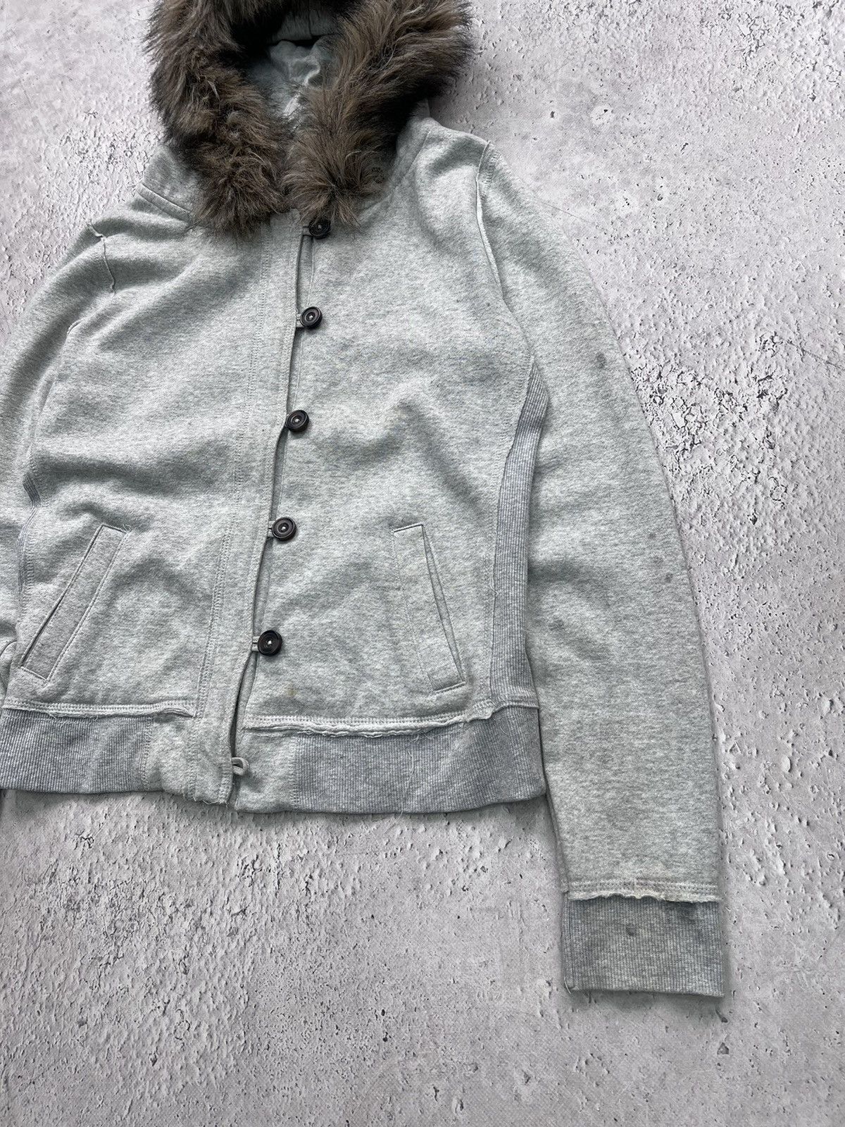 Hysteric Glamour × If Six Was Nine 2000s Avant Garde If Six Was Nine Style Jacket fur Hood 90s Size US S / EU 44-46 / 1 - 5 Thumbnail