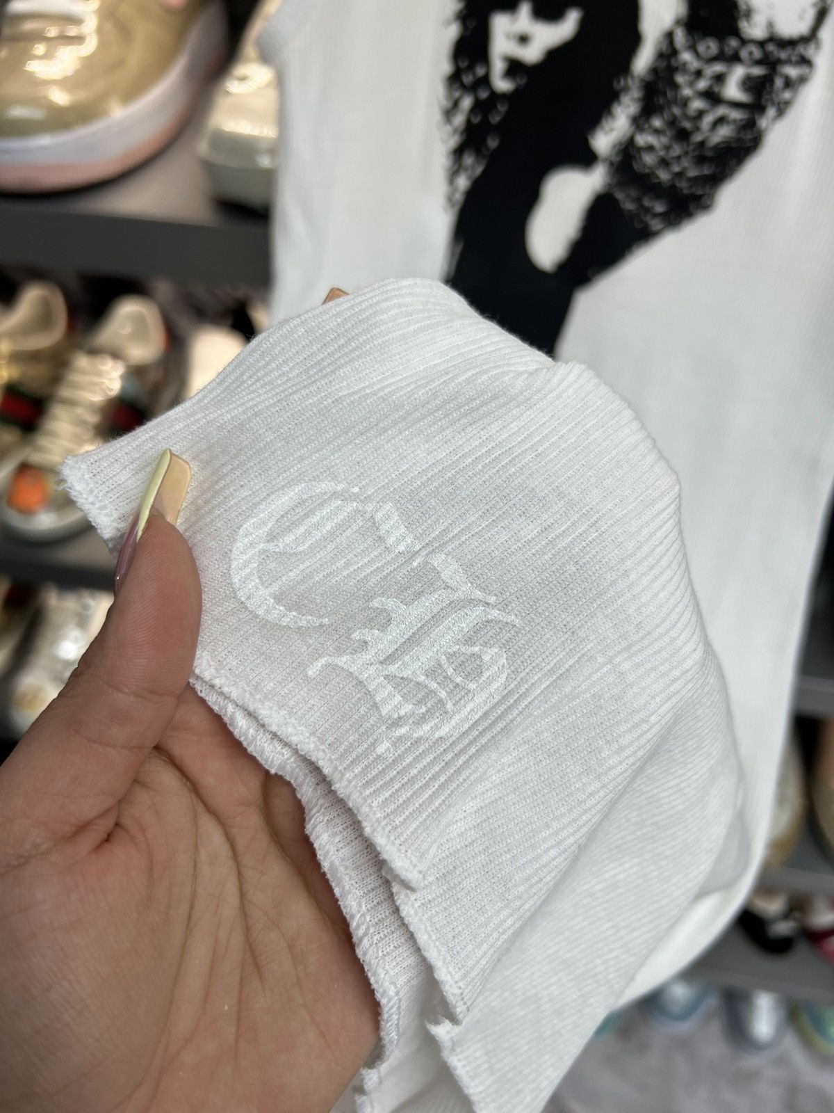 Chrome Hearts Chrome Hearts Richard Stark Middle Finger Tank Top Size M / US 6-8 / IT 42-44 - 5 Thumbnail