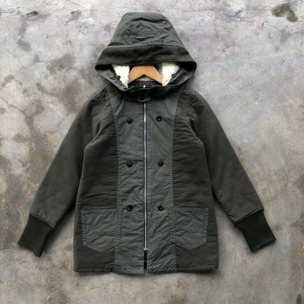 Tornado Mart CANTWO army style parka hooded jacket Size US S / EU 44-46 / 1 - 1 Thumbnail