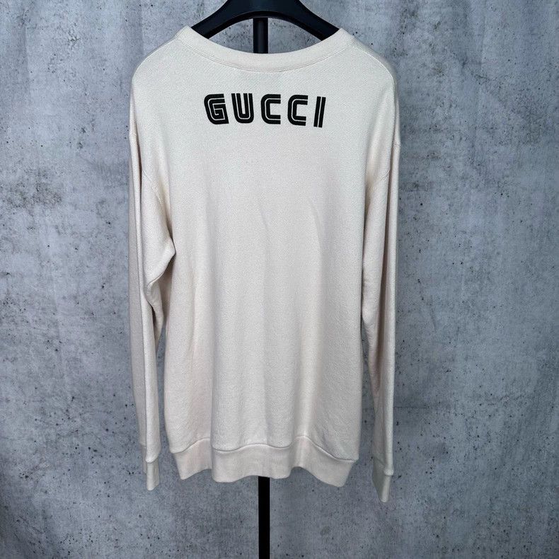 Gucci Gucci Snow White Scaled Sweatshirt 2504-Nextarrow Size L / US 10 / IT 46 - 2 Thumbnail