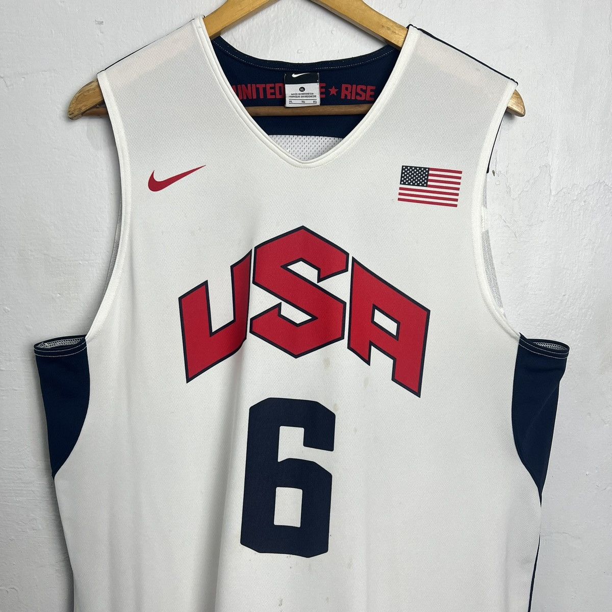 Nike Nike 2012 Lebron James #6 USA Team Olympics Jersey Size US XL / EU 56 / 4 - 2 Thumbnail