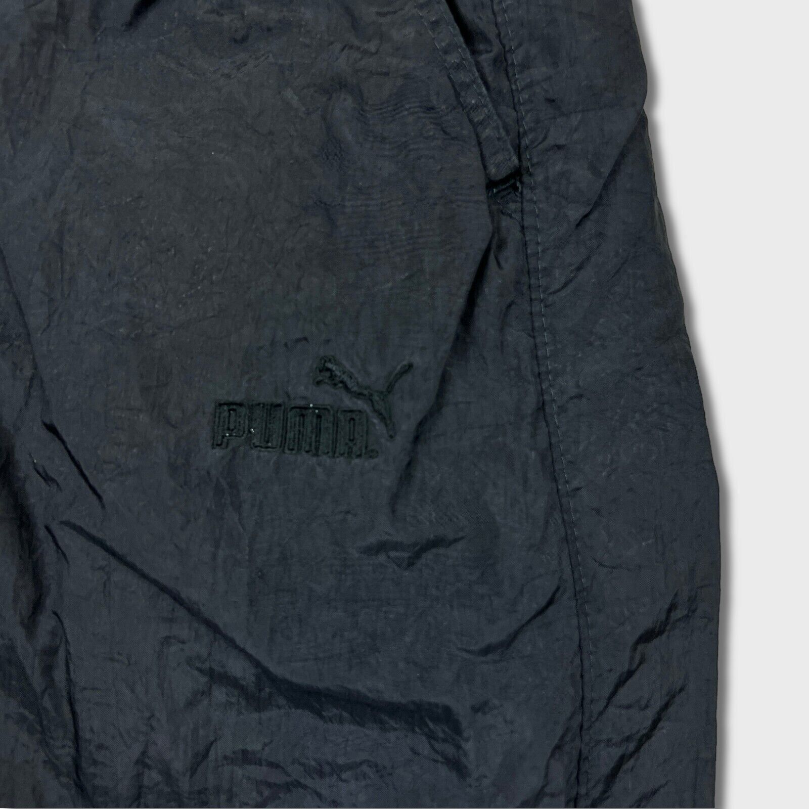 Puma × Vintage Vintage 90s Puma Track Mens XS Spell Out Taper Leg Jogger Size US 26 / EU 42 - 2 Thumbnail