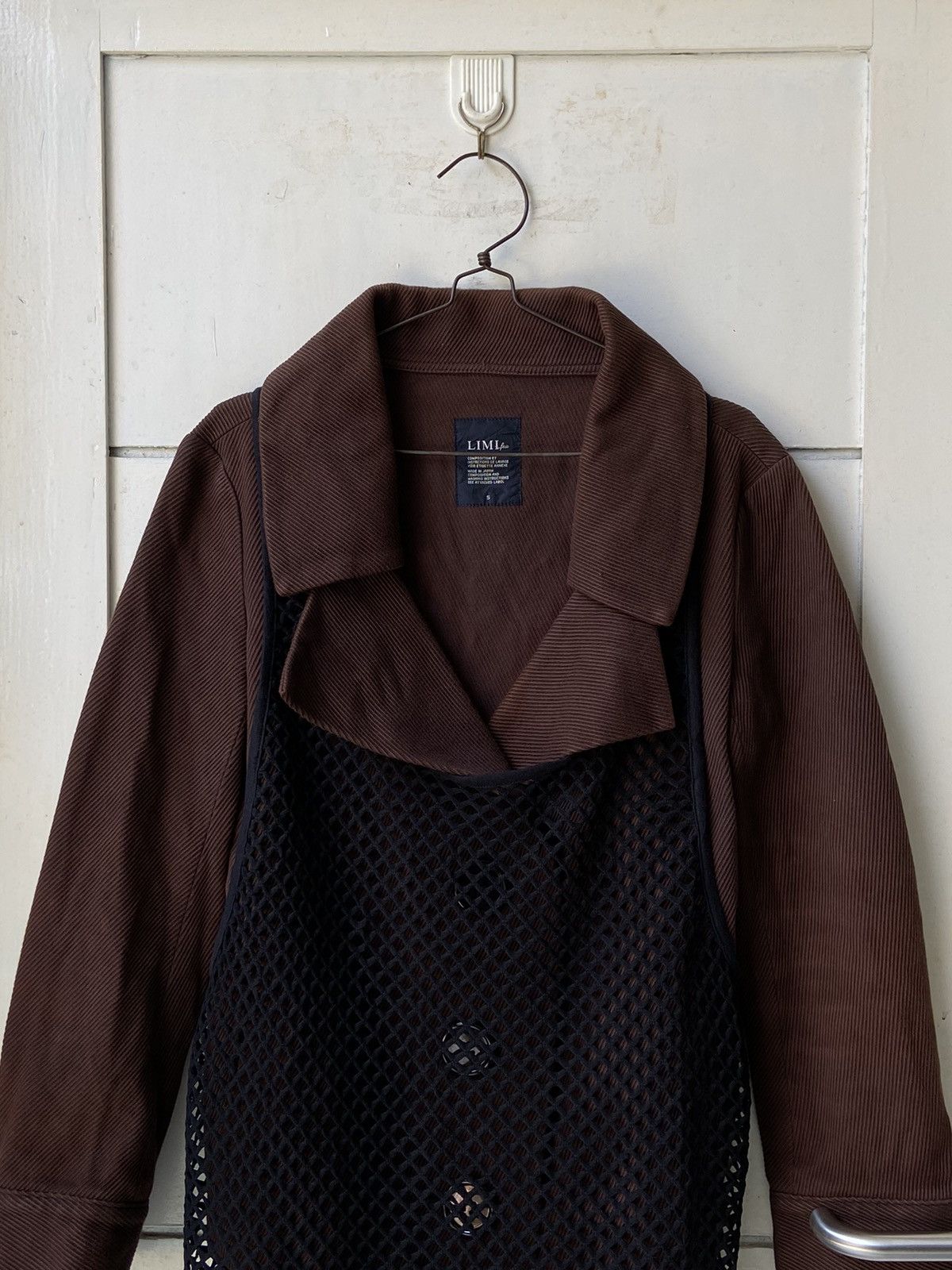 Yohji Yamamoto LIMI FEU Brown Blazer Vest Size US S / EU 44-46 / 1 - 2 Preview