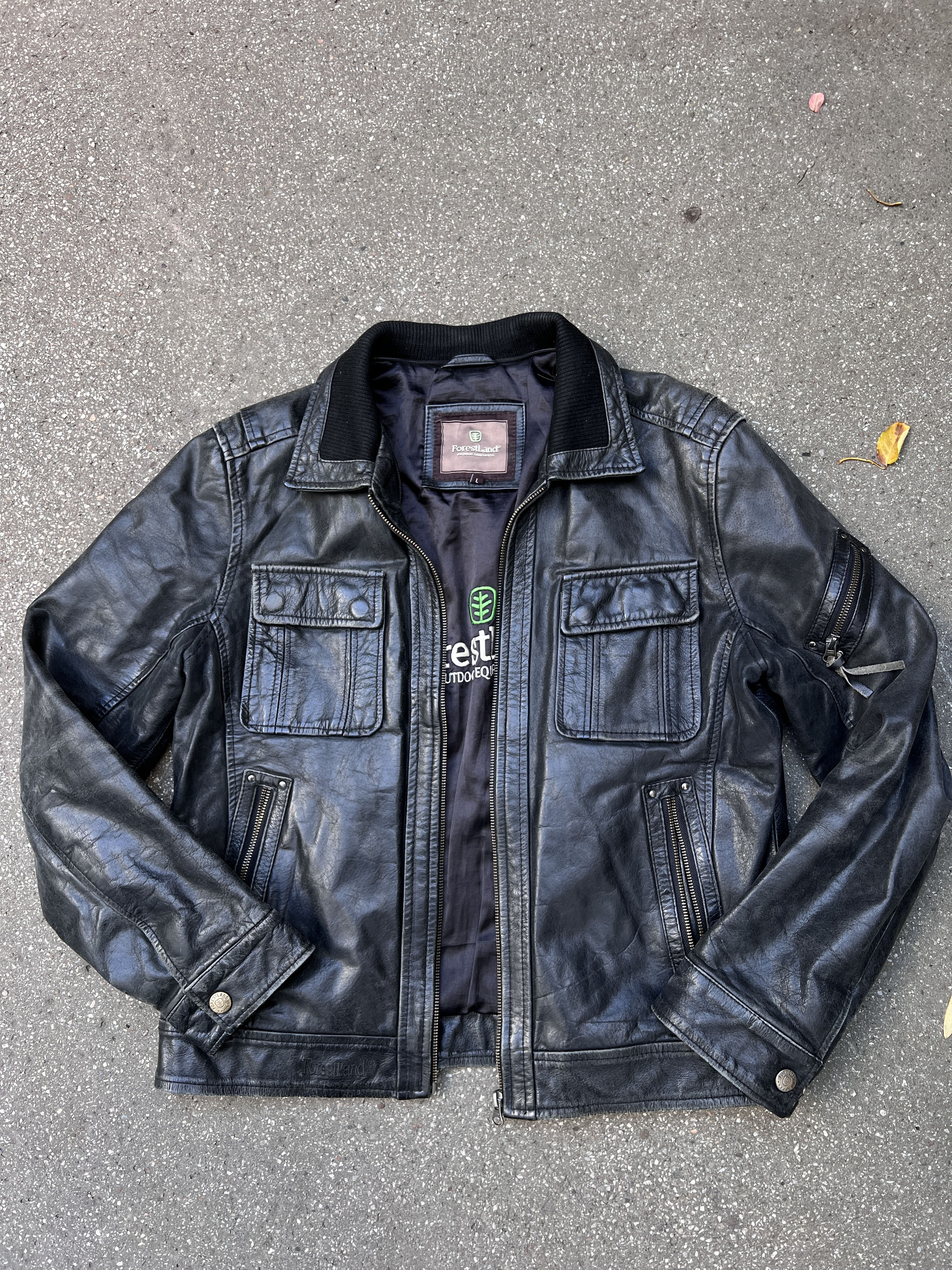 Hysteric Glamour Schott Avirex type VTG 00s Leather bomber jacket y2k baggy Size US M / EU 48-50 / 2 - 8 Thumbnail