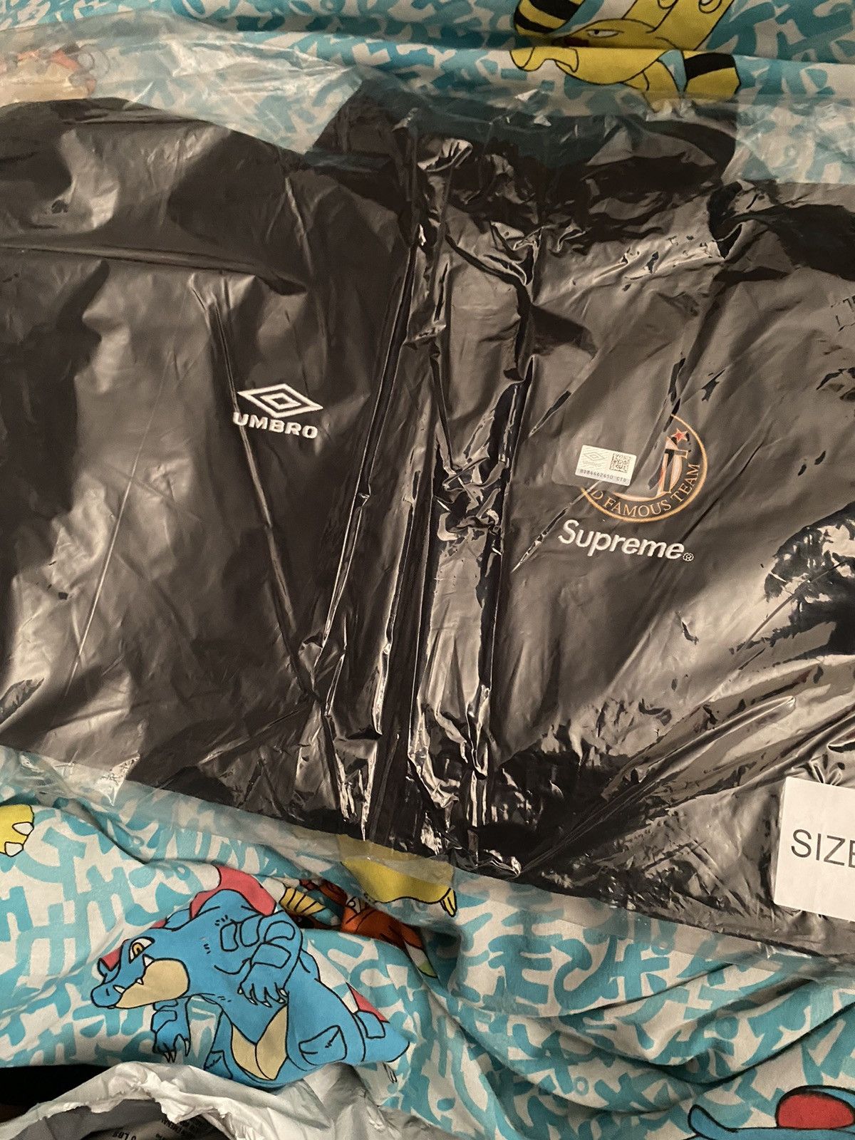 Supreme × Umbro Supreme Umbro Cotton Ripstop Track Jacket Black Medium Size US M / EU 48-50 / 2 - 5 Thumbnail