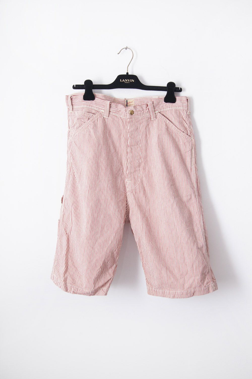 Full Count & Co. Full Count hickory striped painted shorts Size US 32 / EU 48 - 1 Thumbnail