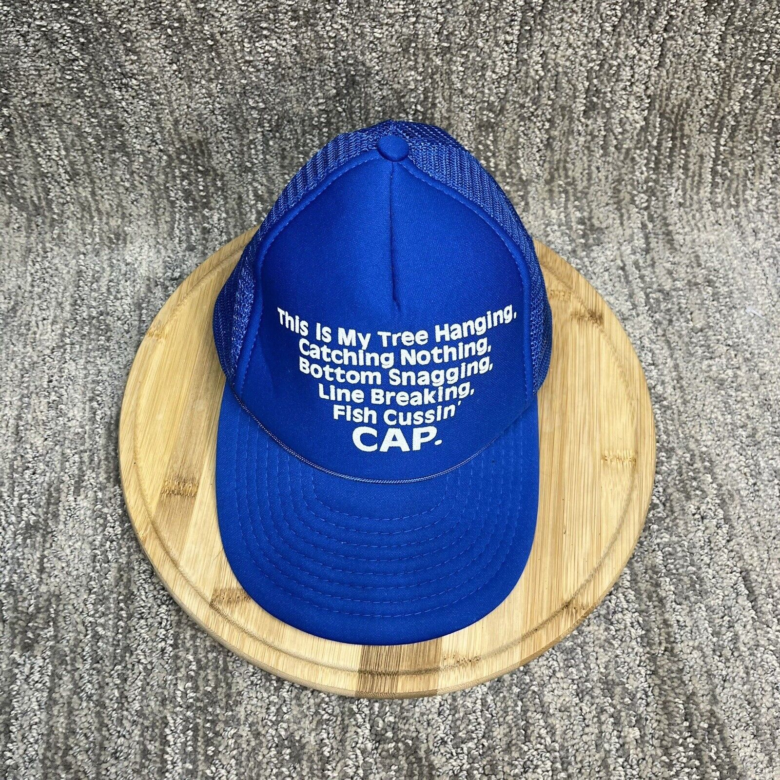 Other VTG My Tree Cussing Cap Fishing Mesh Trucker Hat Snapback Size ONE SIZE - 5 Thumbnail