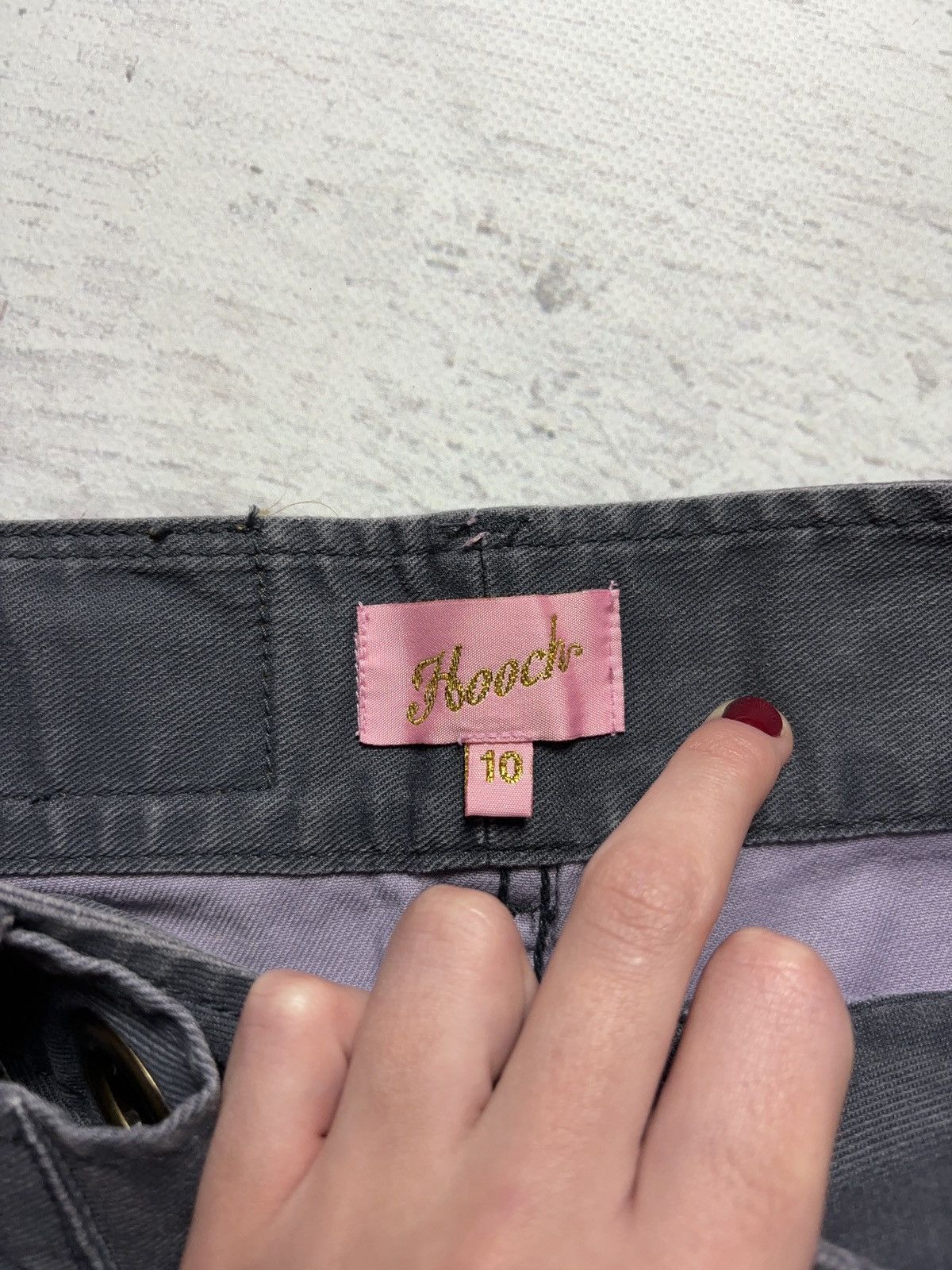 Other Belted vintage mini faded denim skirt Size 27" / US 4 / IT 40 - 9 Thumbnail
