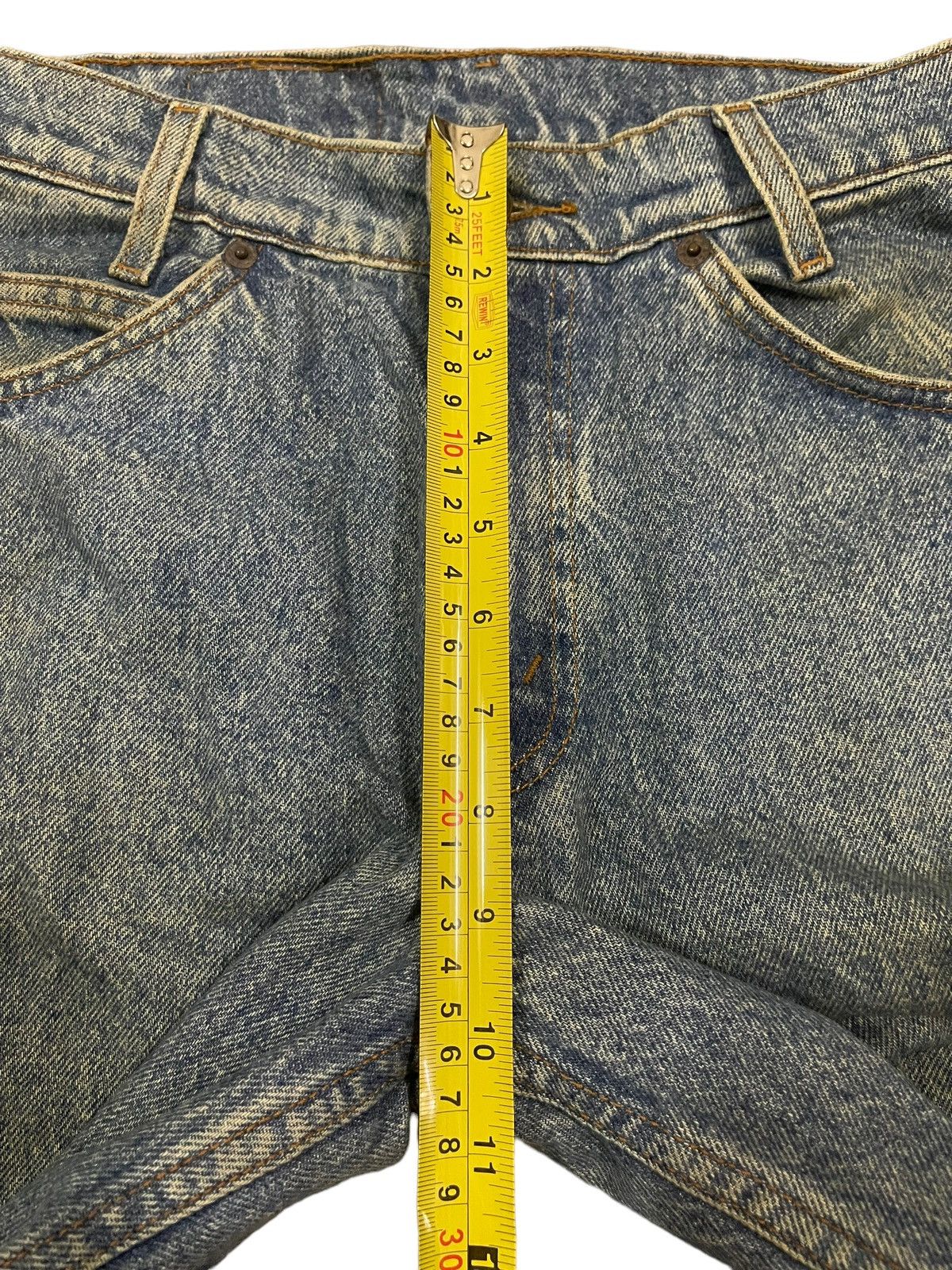 Levi's Vintage 80s Levis 550 Orange Tab Relaxed Fit Jeans Size US 27 - 14 Thumbnail