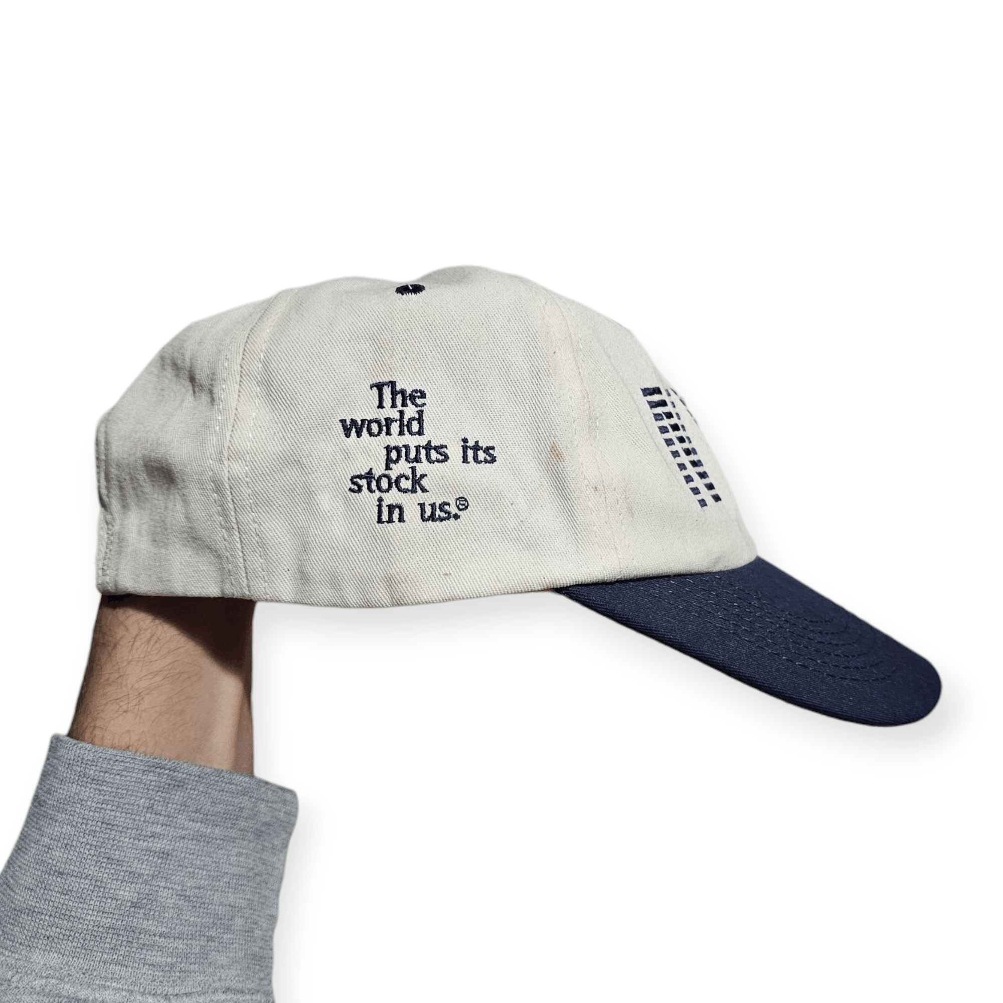 Vintage NYSE NY Stock Exchange 90's Hat Size ONE SIZE - 2 Thumbnail